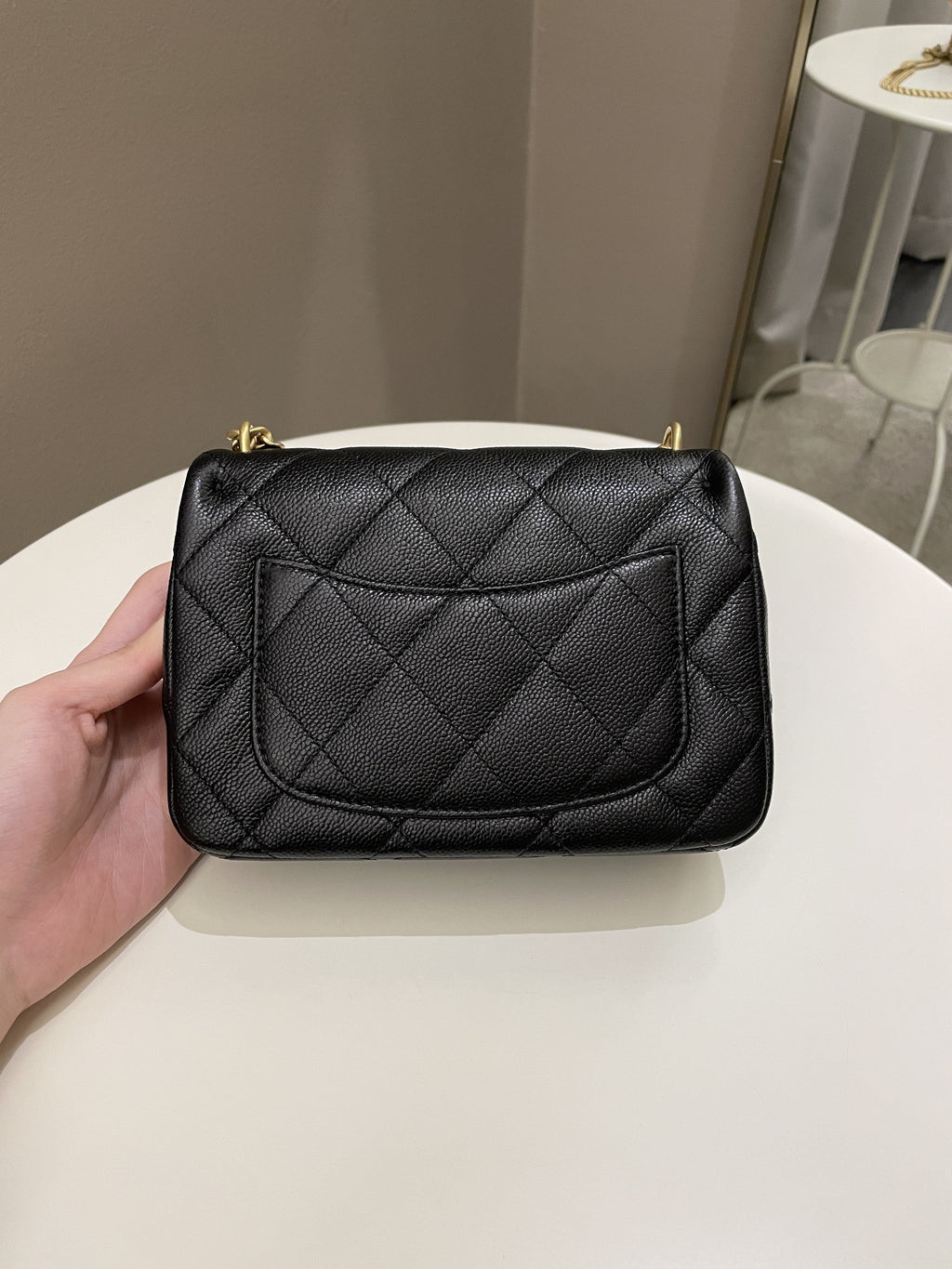 Chanel 23P Sweet Heart Flap Black Caviar