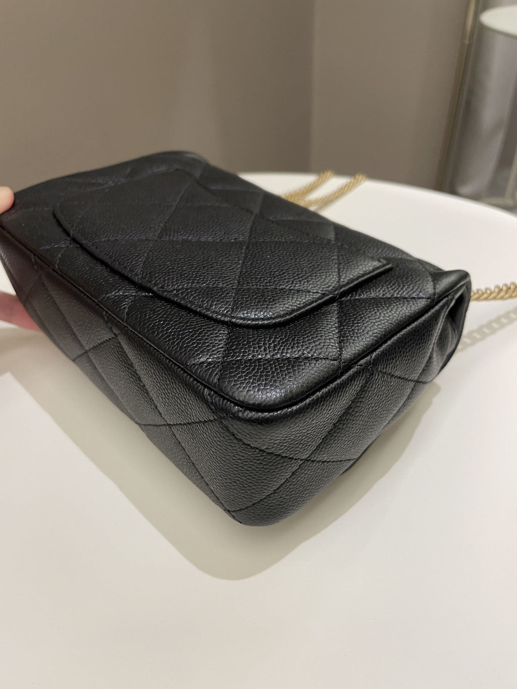 Chanel 23P Sweet Heart Flap Black Caviar
