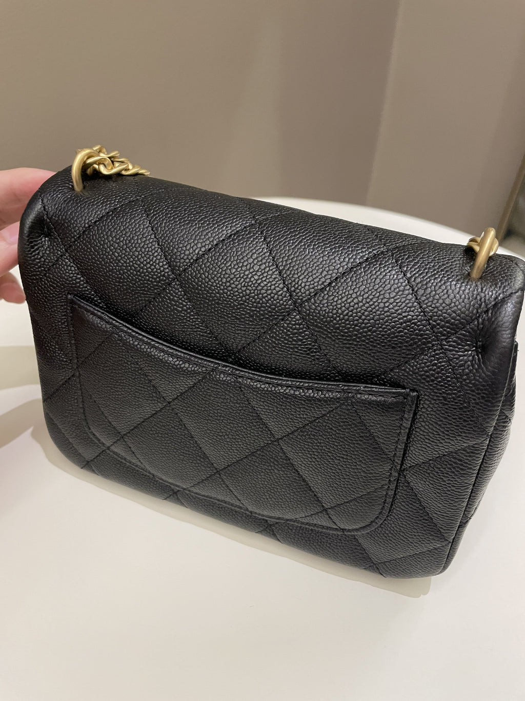 Chanel 23P Sweet Heart Flap Black Caviar