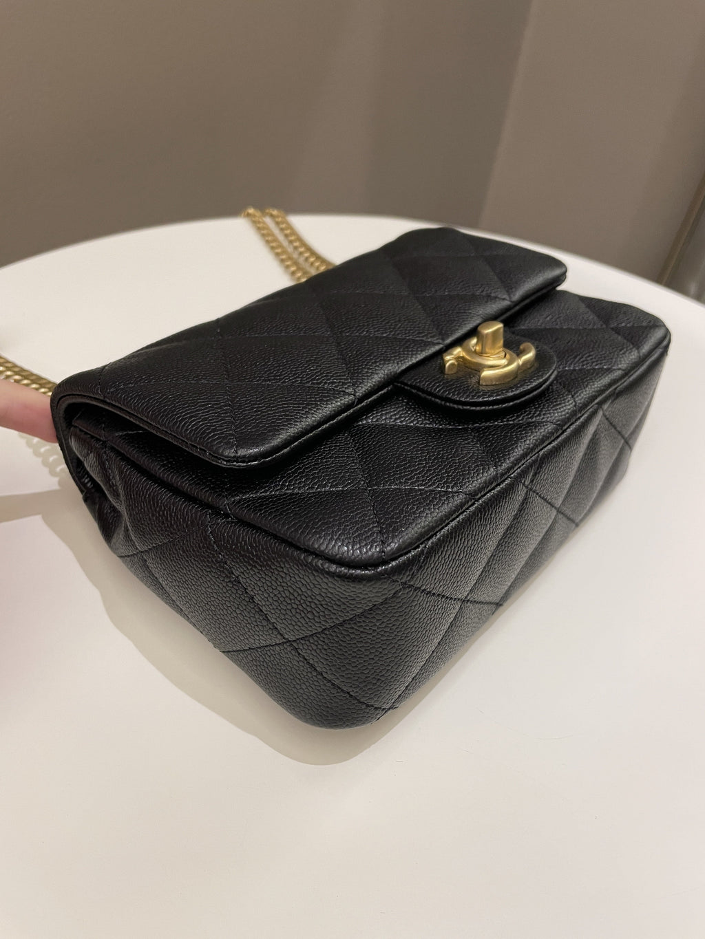 Chanel 23P Sweet Heart Flap Black Caviar