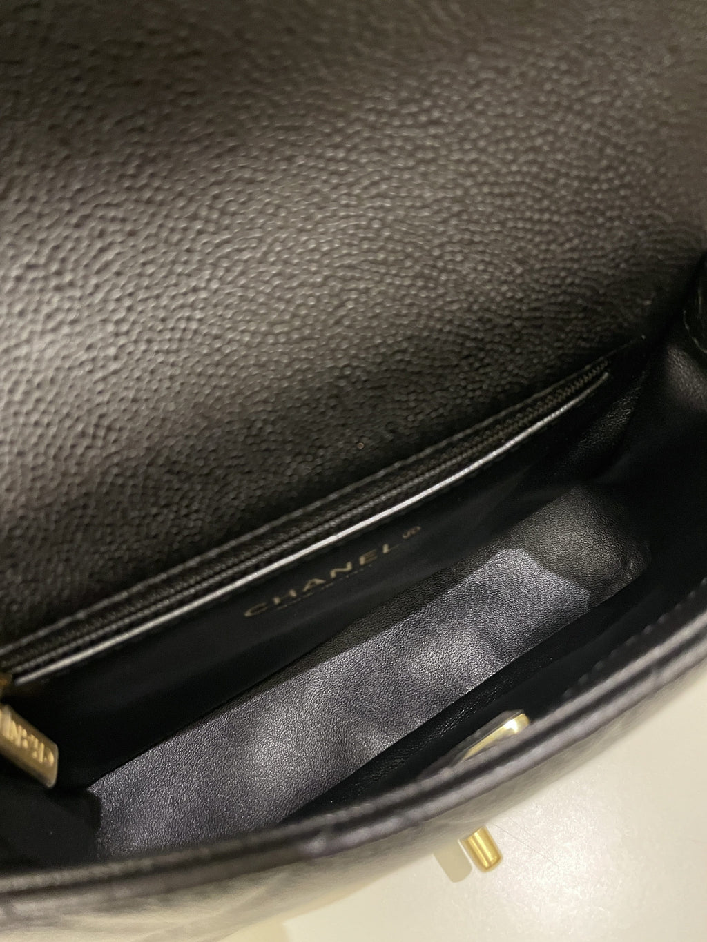 Chanel 23P Sweet Heart Flap Black Caviar
