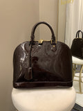 Louis Vuitton Alma Amarante Vernice