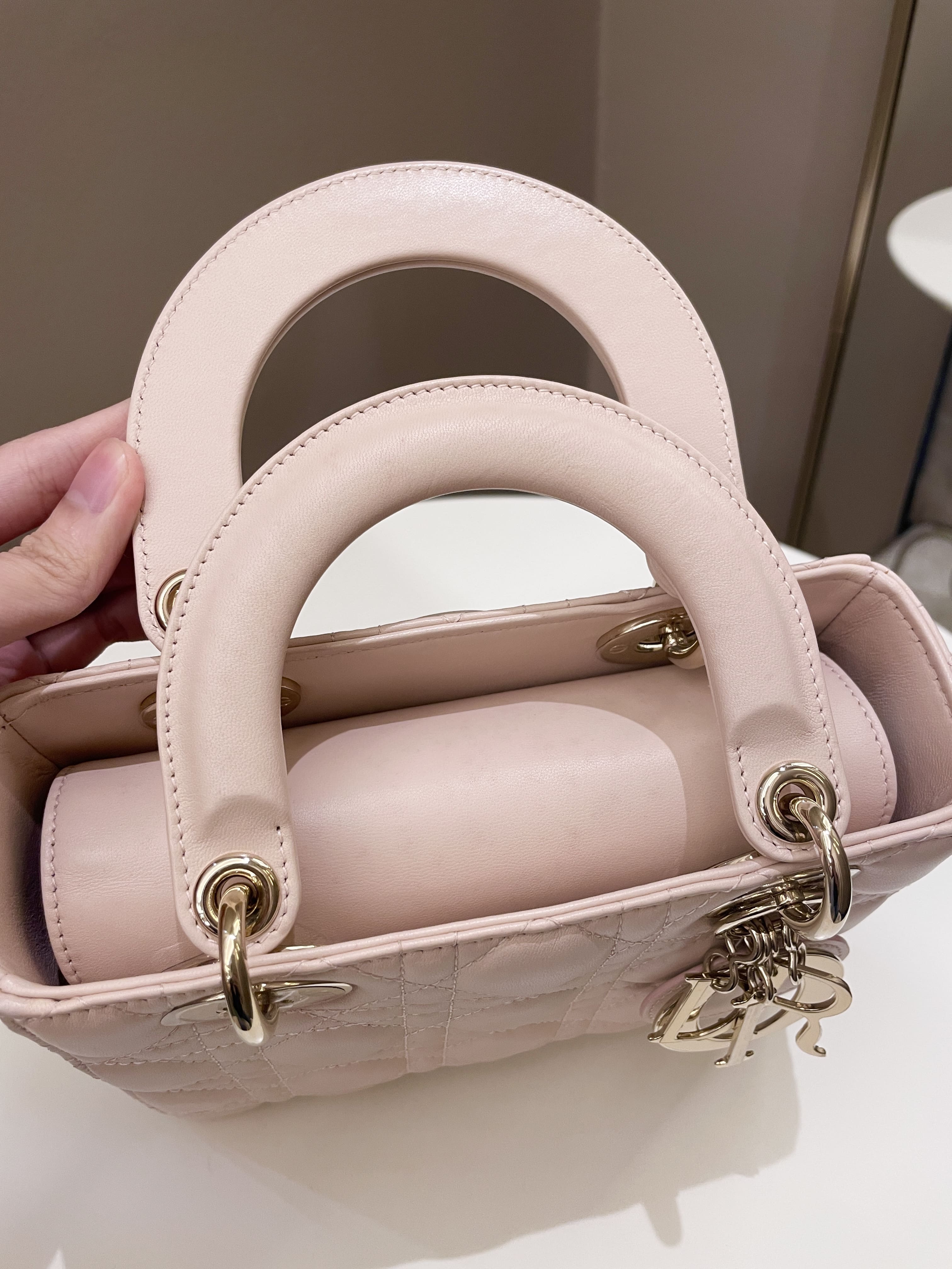 Lady Dior My ABC Dior Pale Pink Lambskin