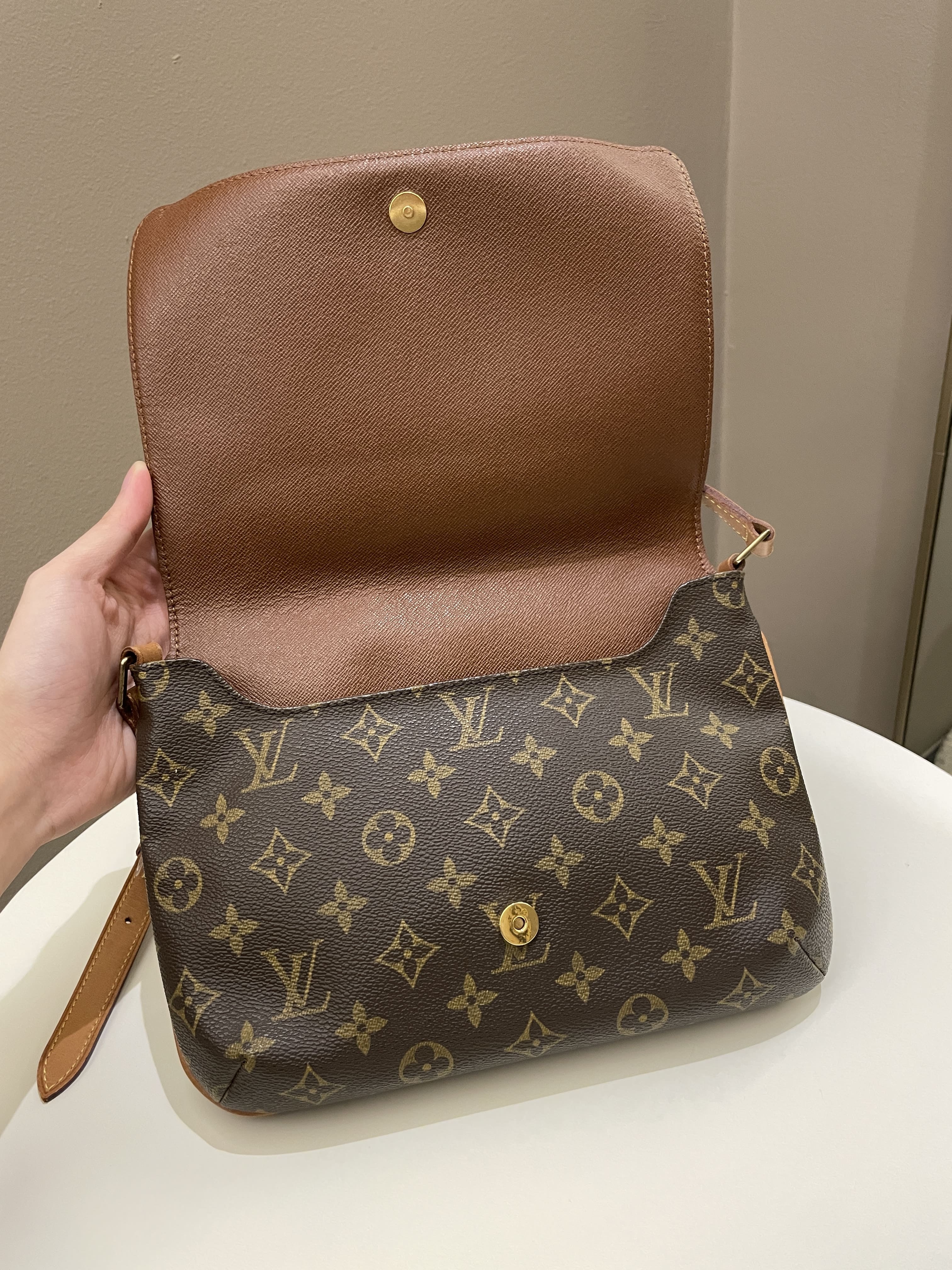 Louis Vuitton Musette Tango Shoulder Bag Monogram