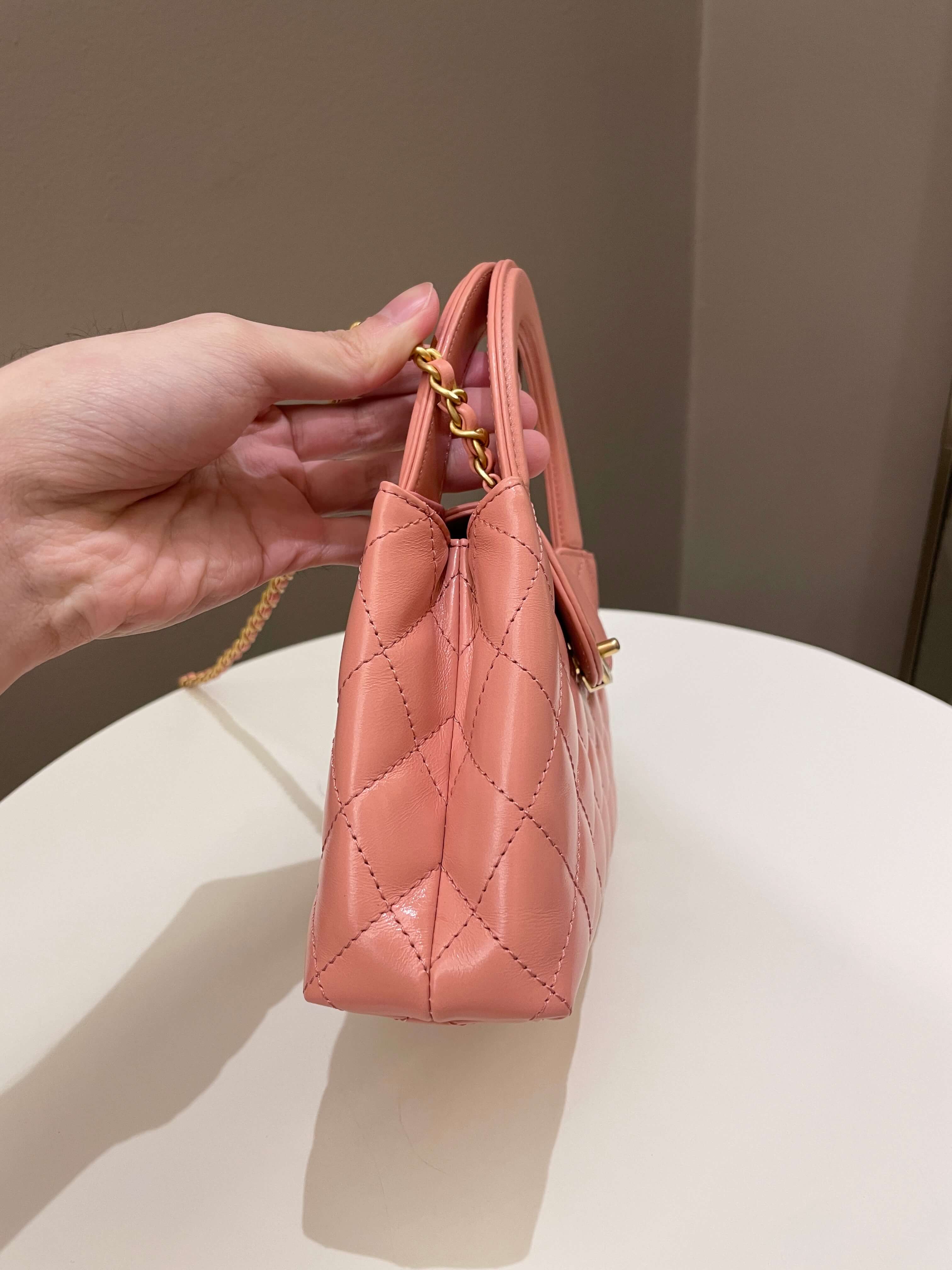 Chanel 23K Kelly Bag Pink Aged Calfskin