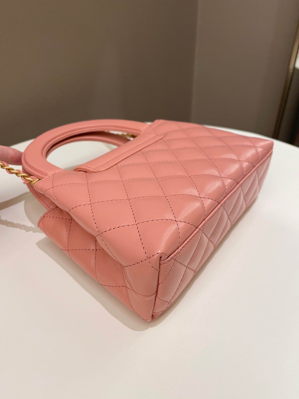 Chanel 23K Kelly Bag Pink Aged Calfskin