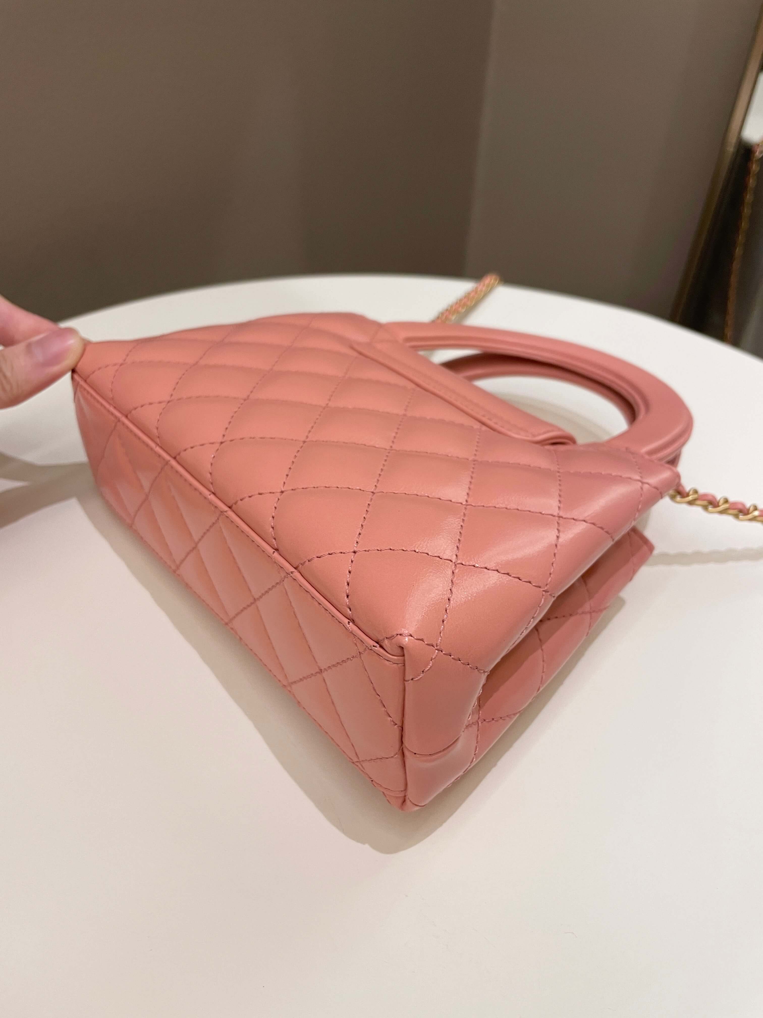 Chanel 23K Kelly Bag Pink Aged Calfskin