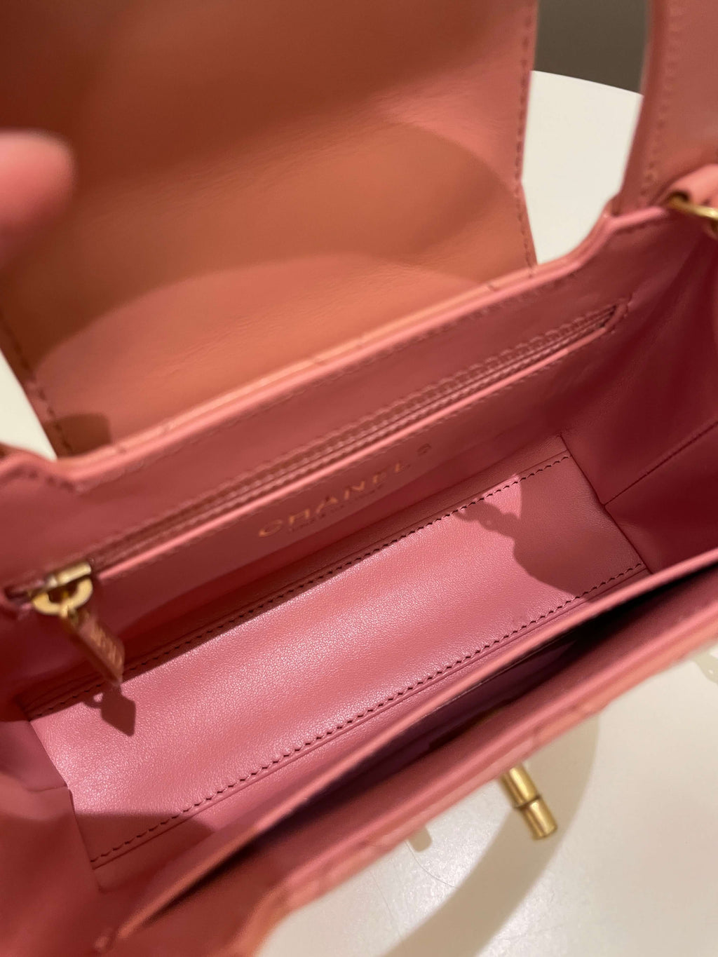 Chanel 23K Kelly Bag Pink Aged Calfskin
