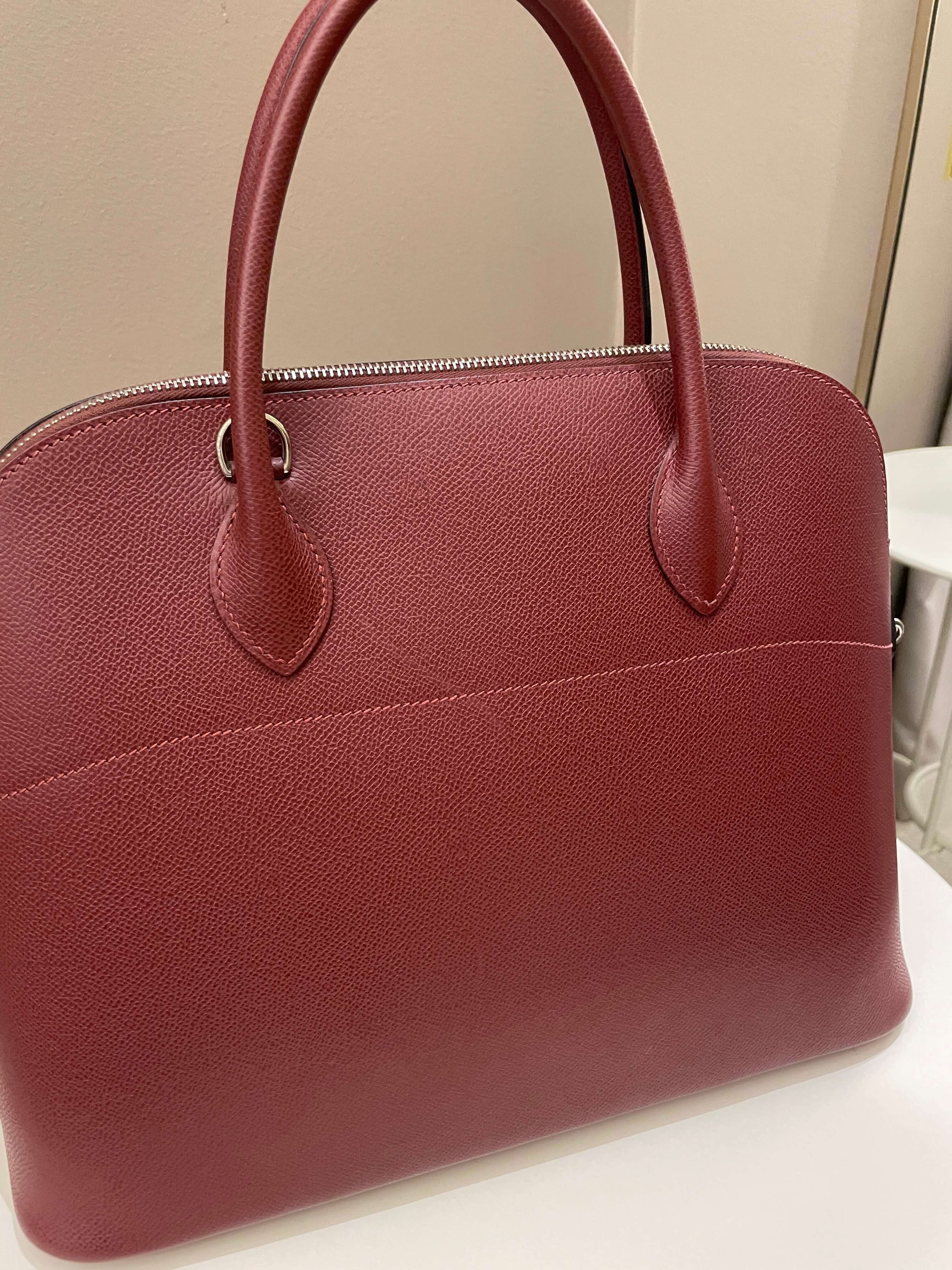 Hermes Bolide 37 Rouge H Courchevel