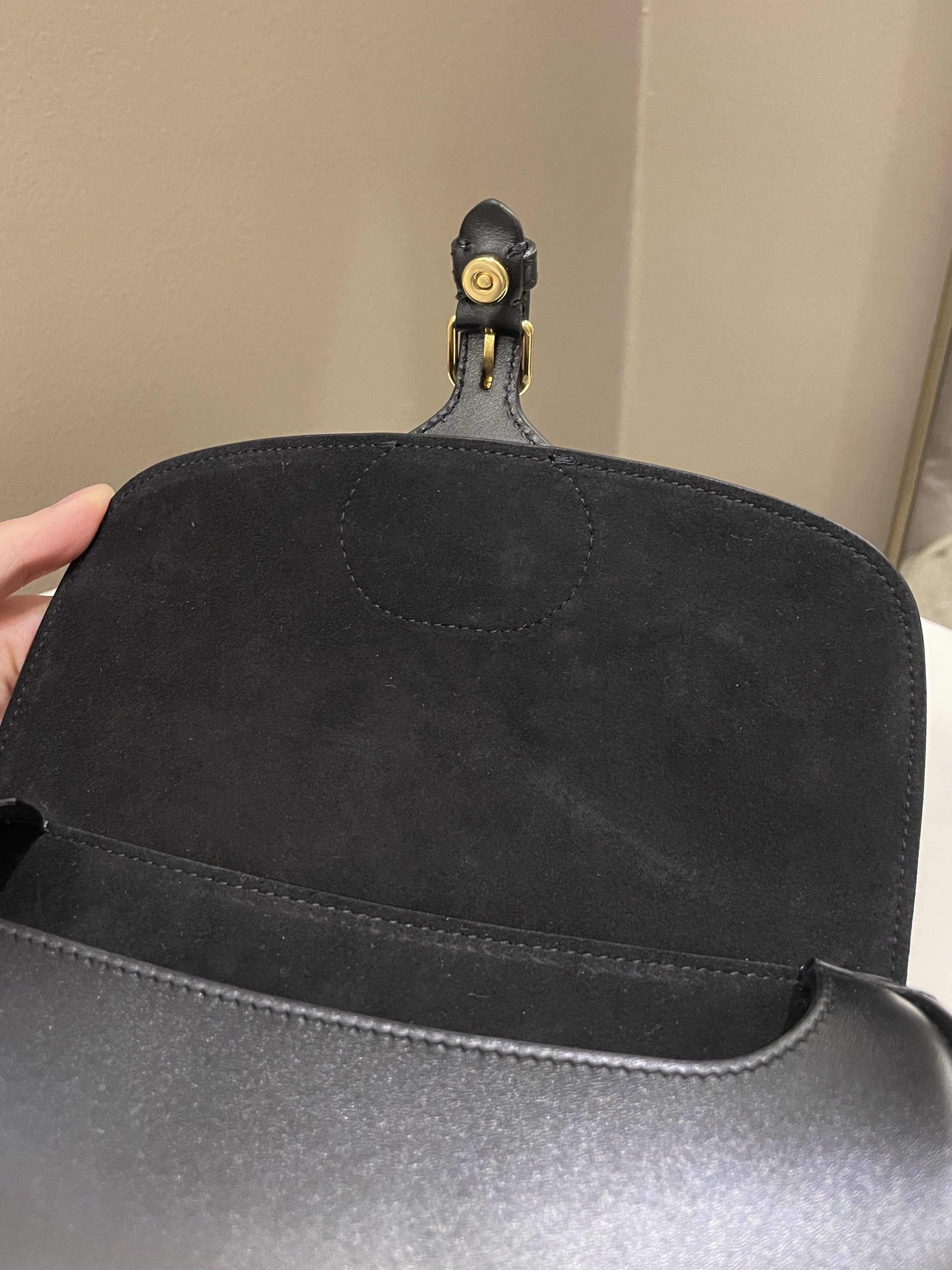 Dior Bobby East West Black Calfskin