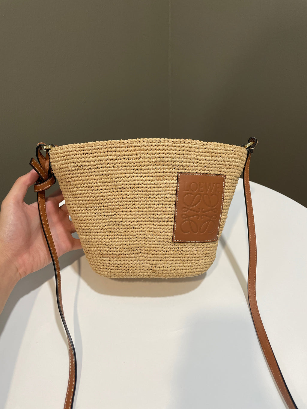 Loewe Crossbody Bag Natural Tan