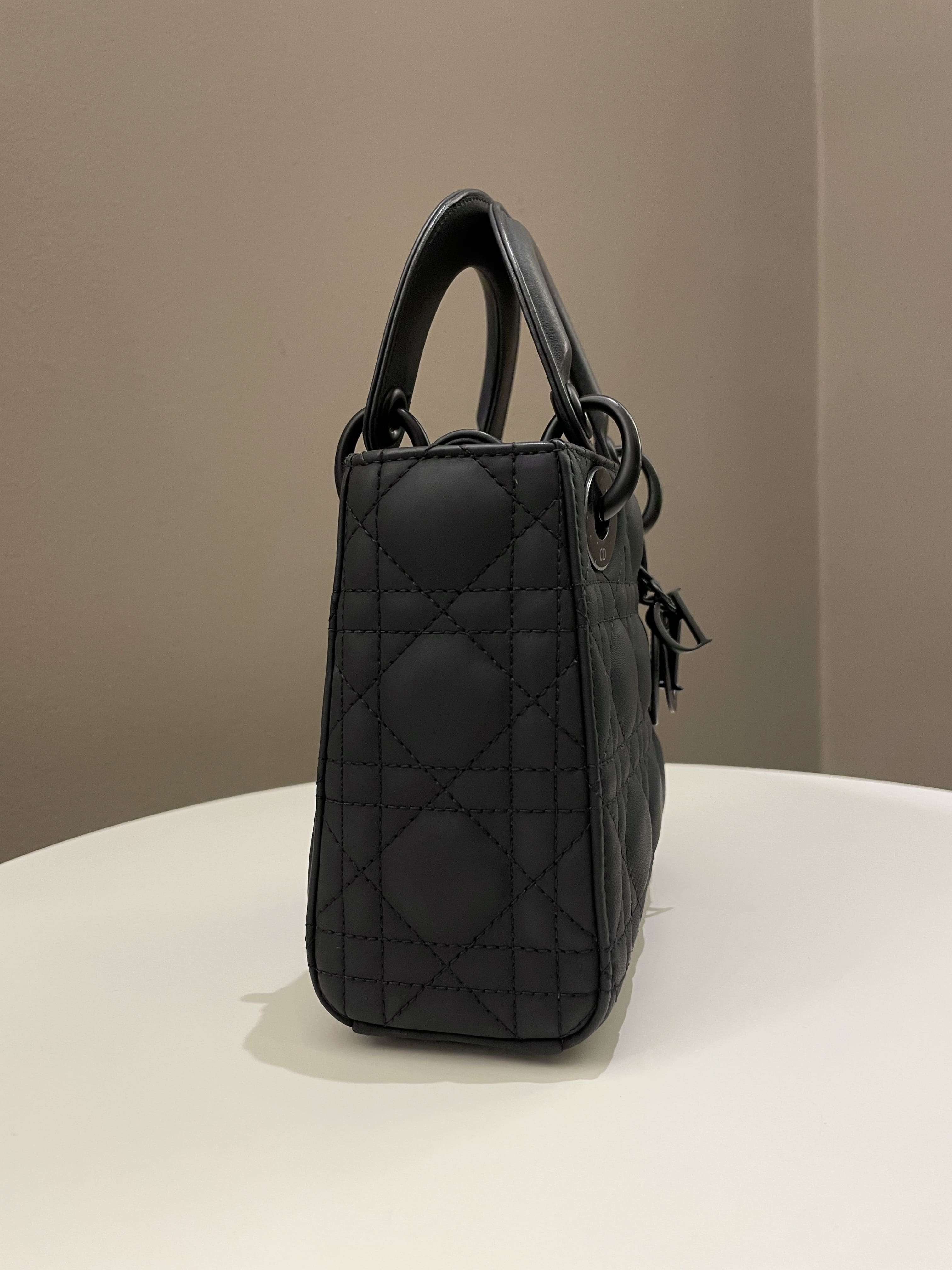 Dior Lady Dior Mini Black Lambskin