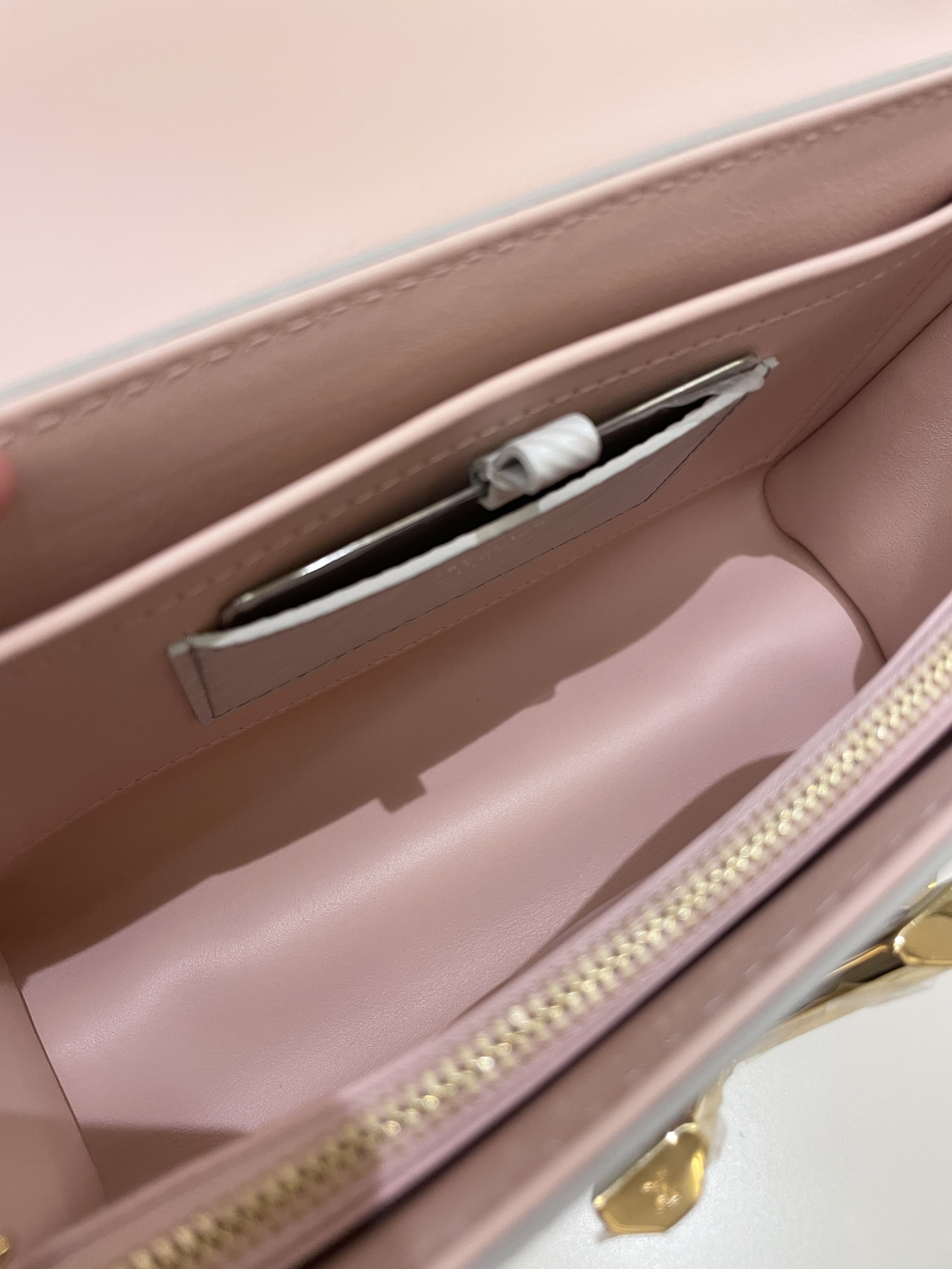 Louis Vuitton Twist MM Bag Pale Blue Epi Leather