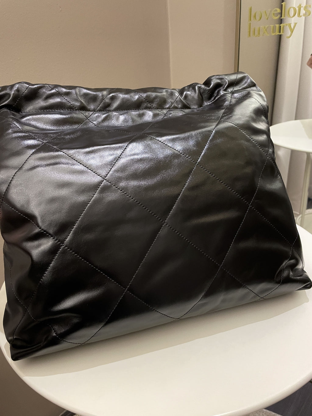 Chanel 22 Medium Black Calfskin