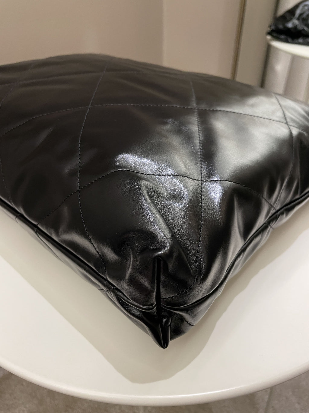 Chanel 22 Medium Black Calfskin