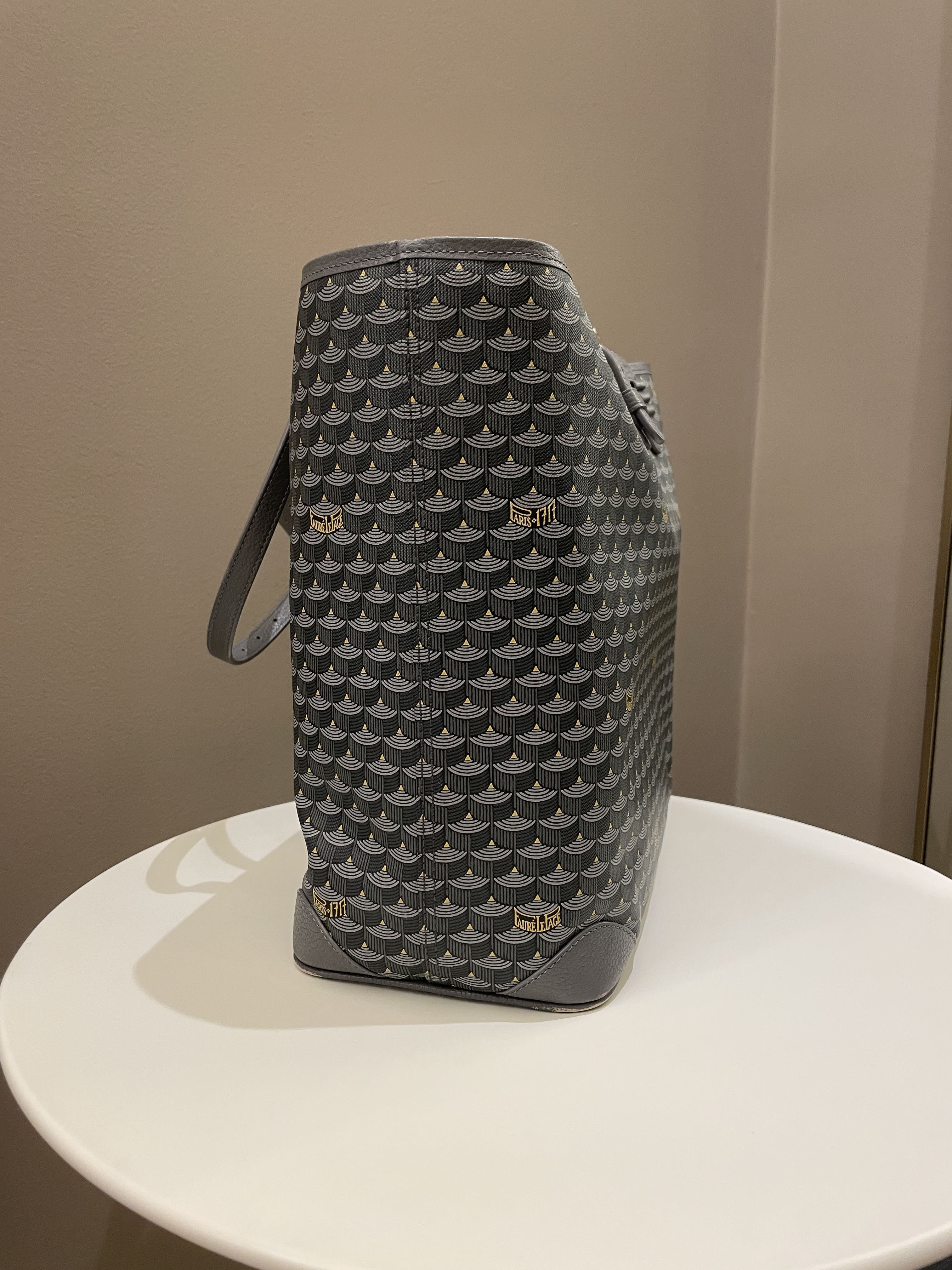 Faure Le Page Daily Battle 32 Grey Canvas Calfskin