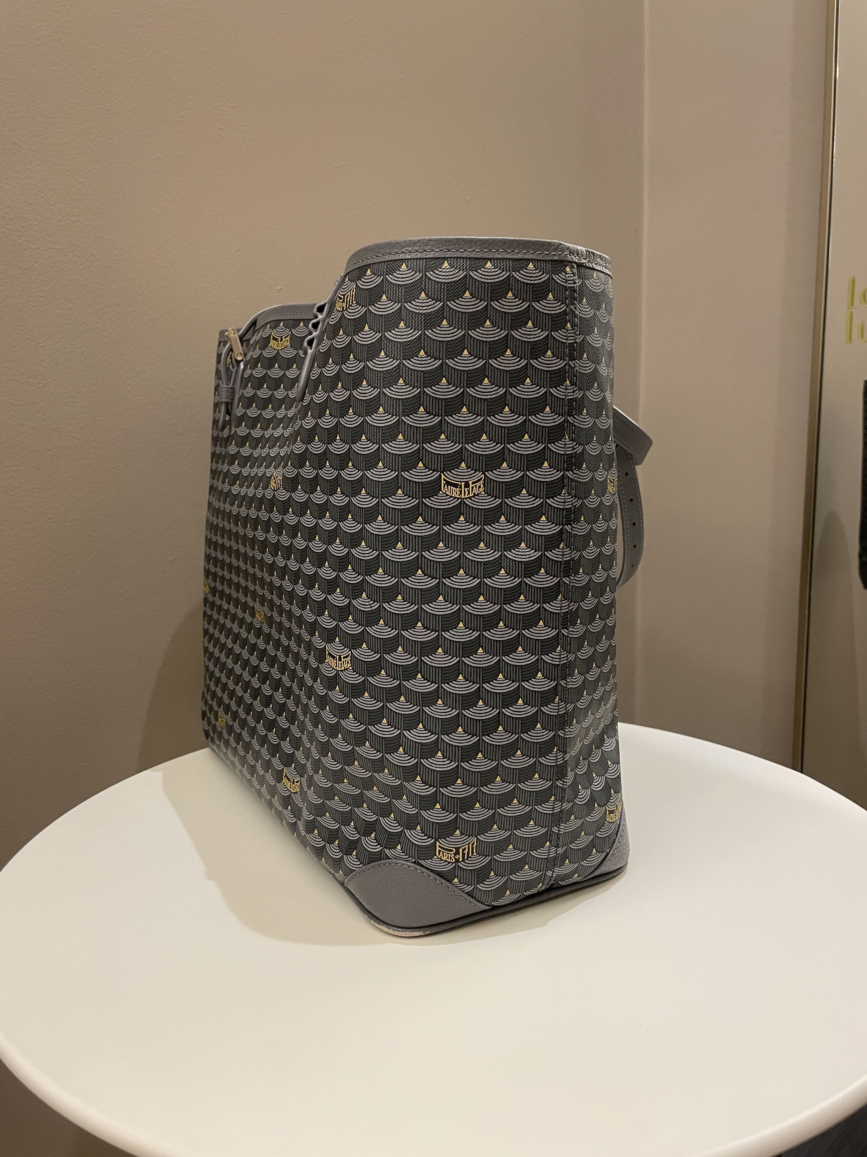 Faure Le Page Daily Battle 32 Grey Canvas Calfskin