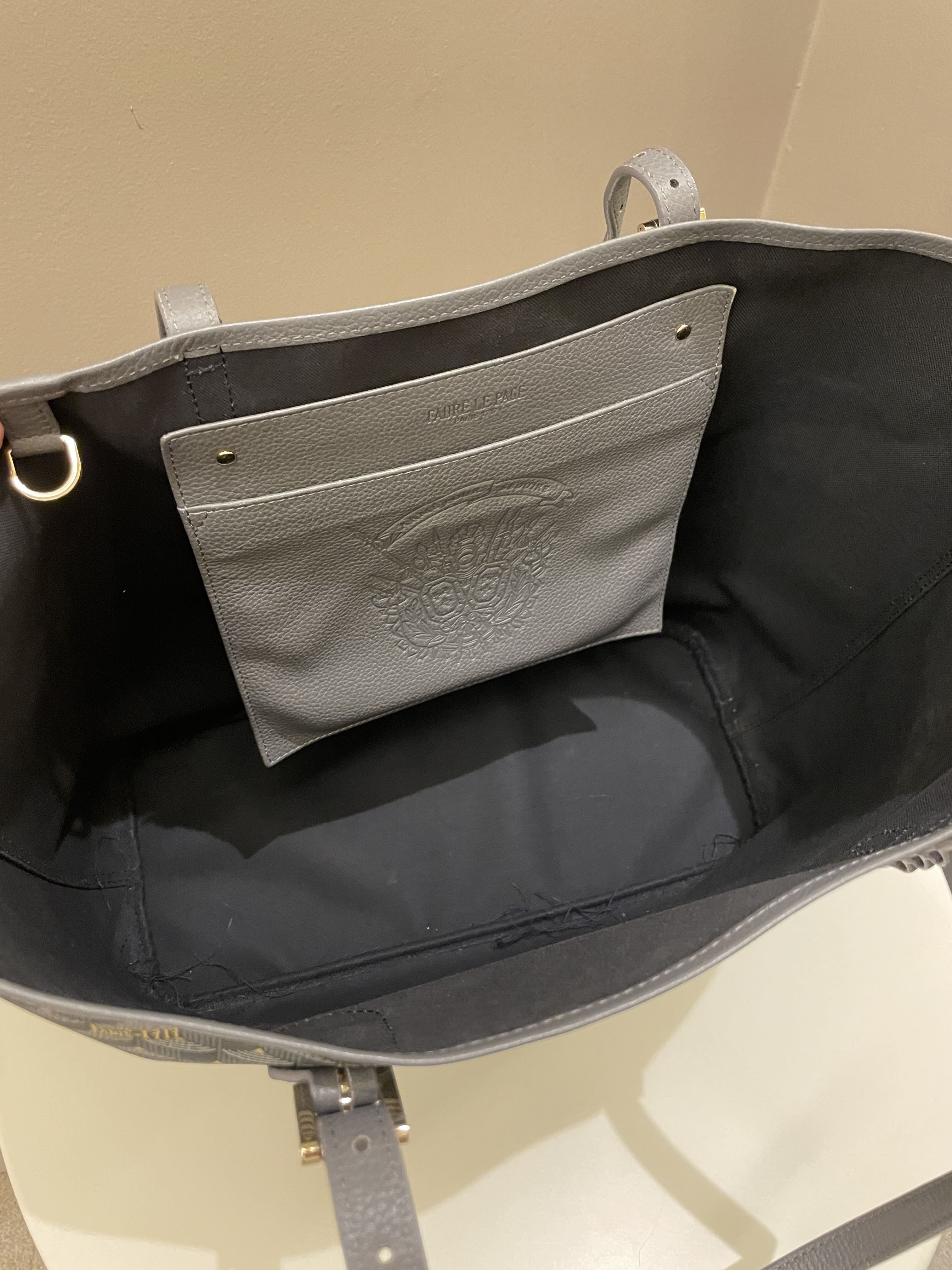 Faure Le Page Daily Battle 32 Grey Canvas Calfskin