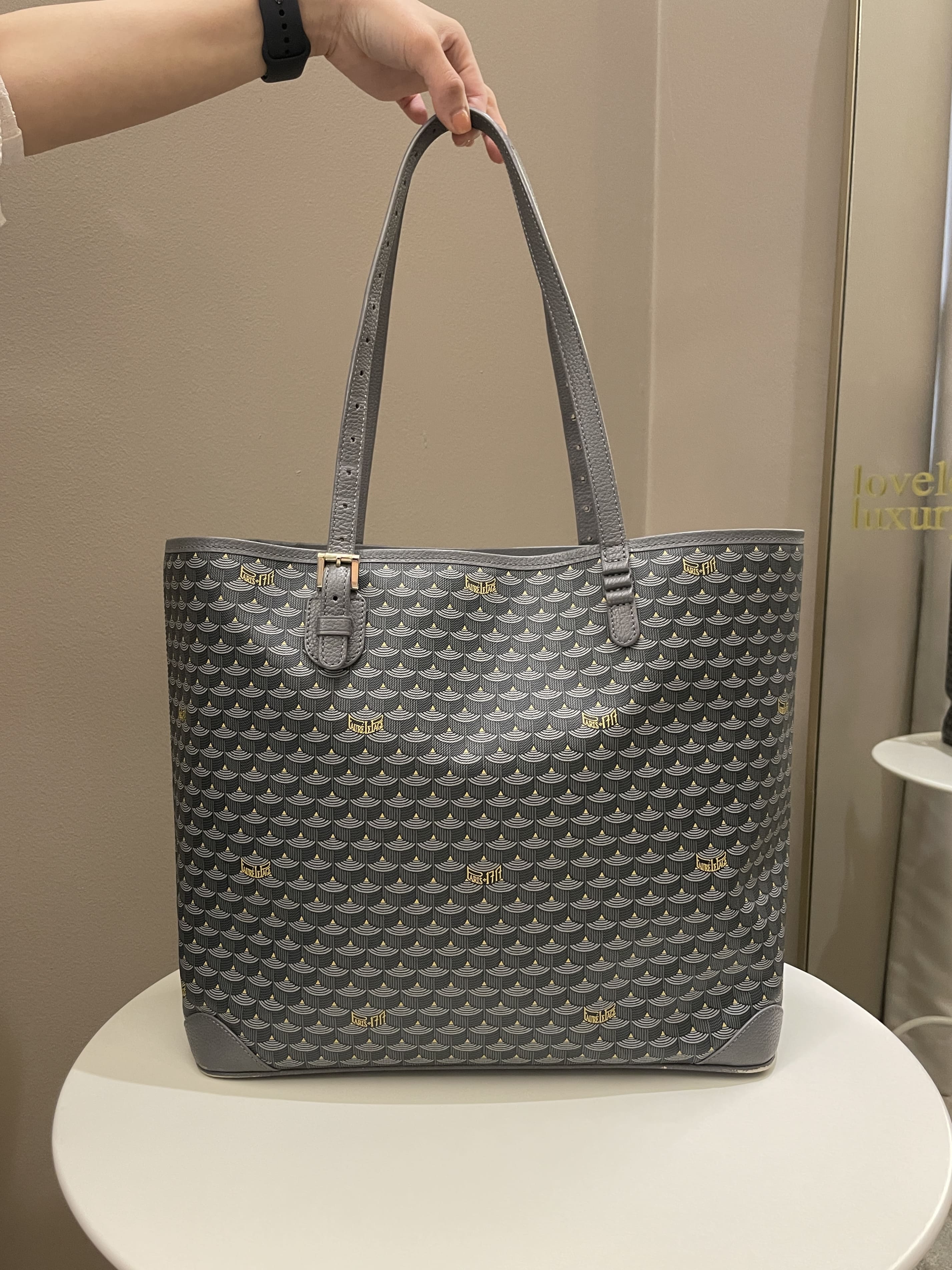Faure Le Page Daily Battle 32 Grey Canvas Calfskin