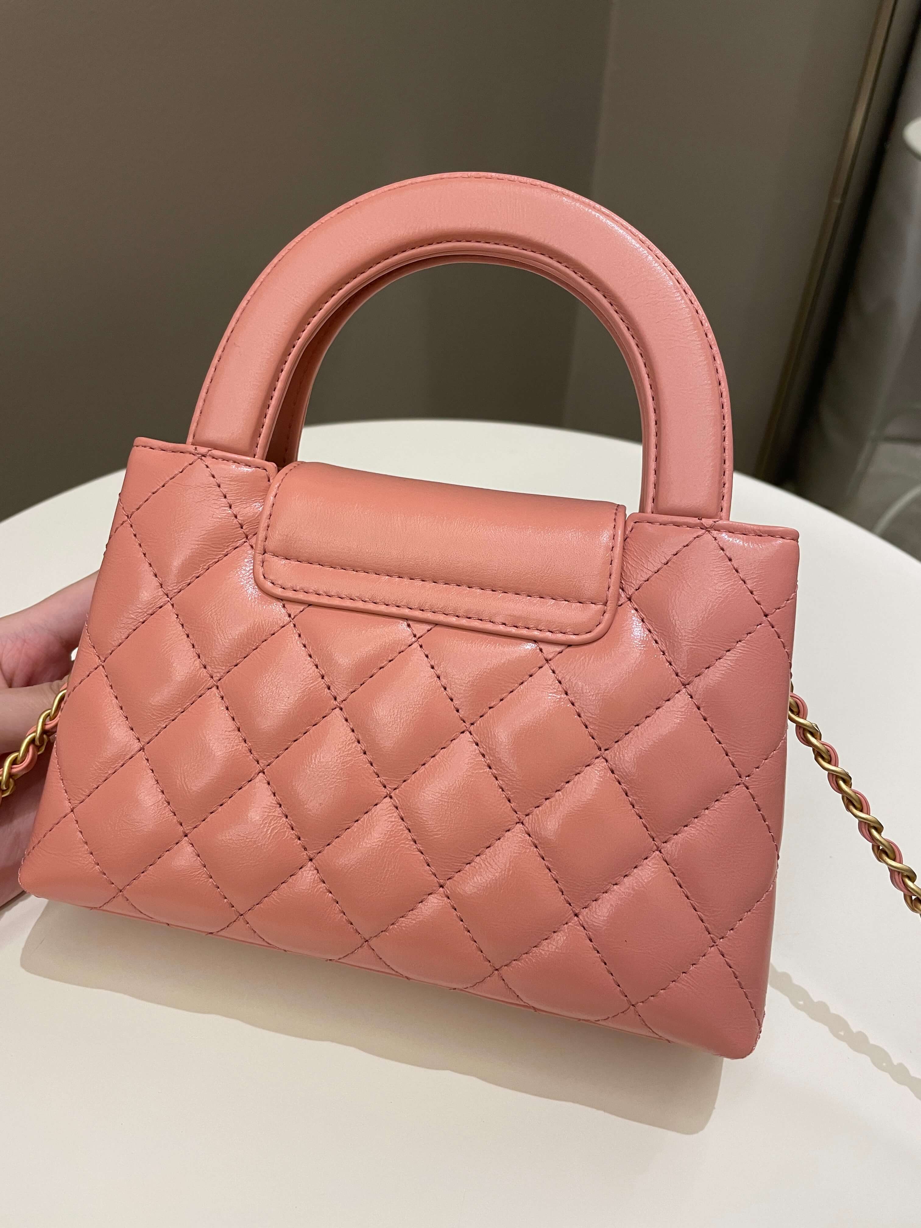 Chanel 23K Kelly Bag Pink Aged Calfskin