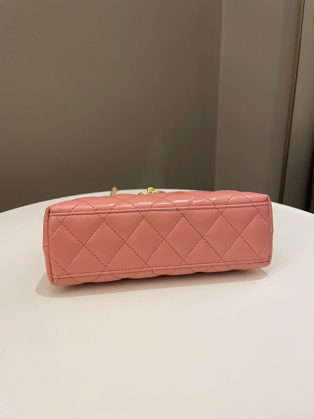 Chanel 23K Kelly Bag Pink Aged Calfskin