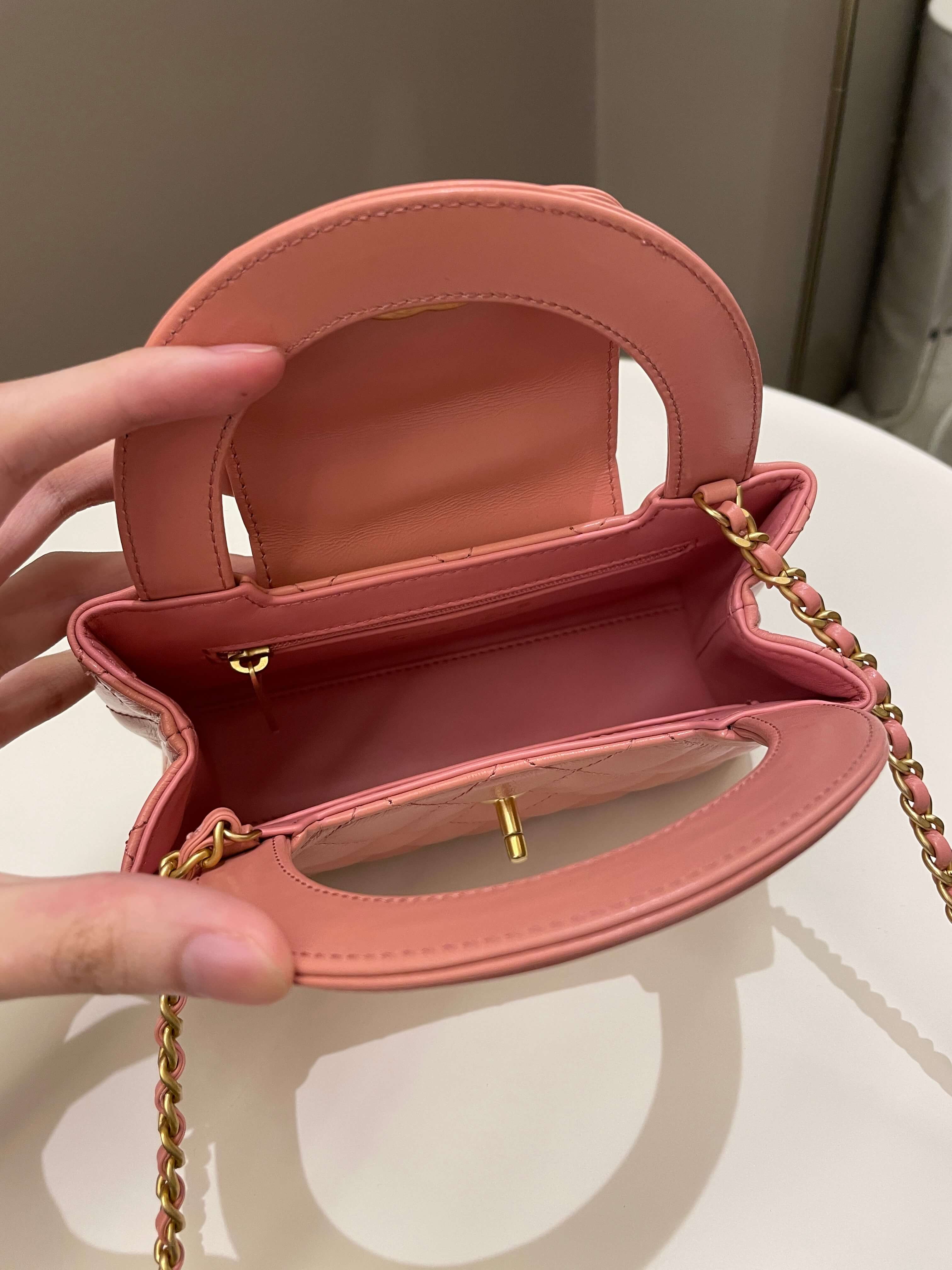 Chanel 23K Kelly Bag Pink Aged Calfskin