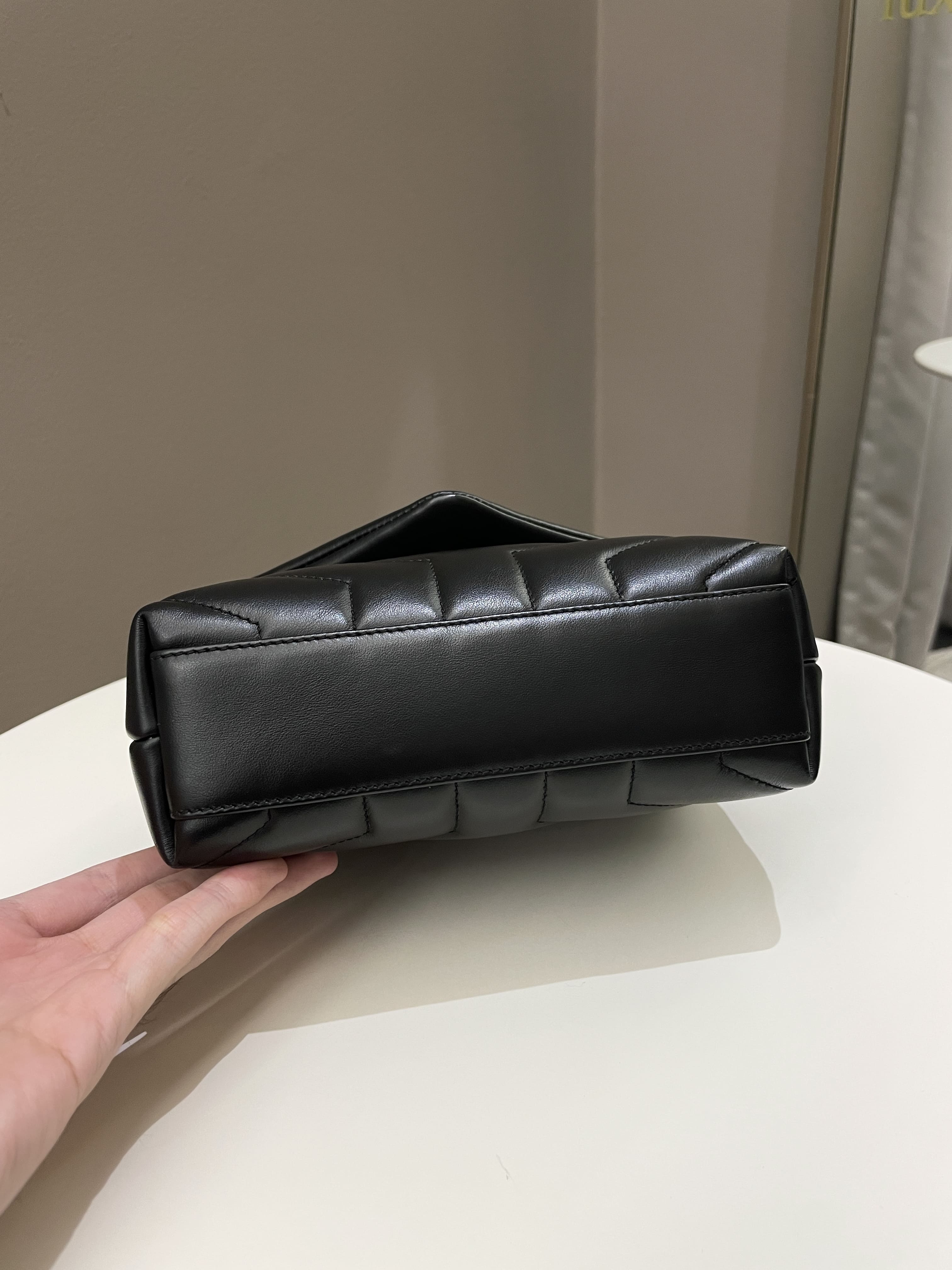 Saint Laurent Lou Lou Toy Black Lambskin