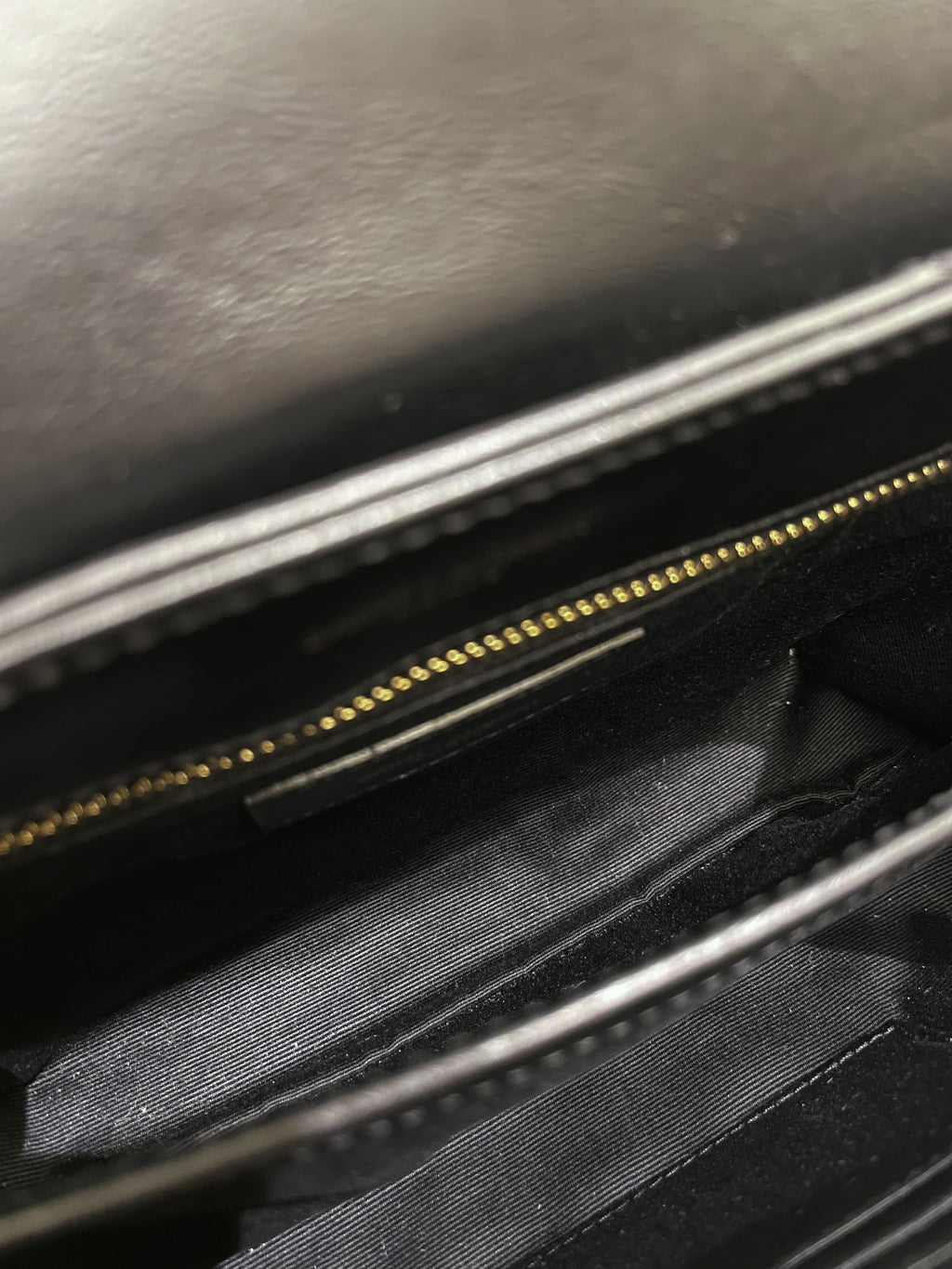 Saint Laurent Lou Lou Toy Black Lambskin
