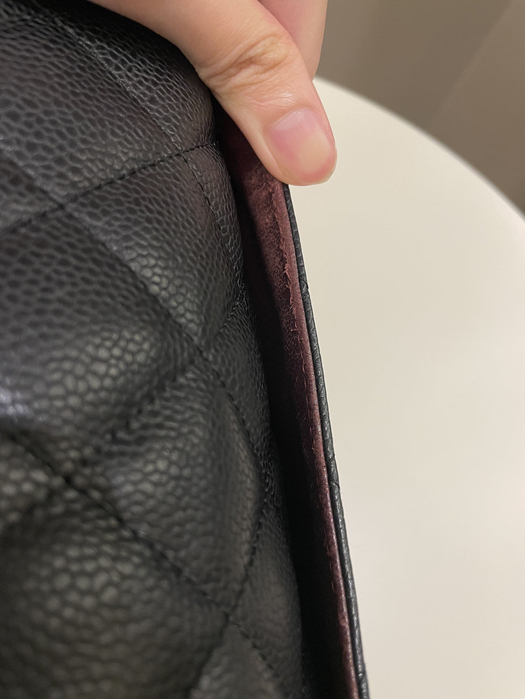 Chanel Classic Quilted Jumbo Double Flap Black Caviar