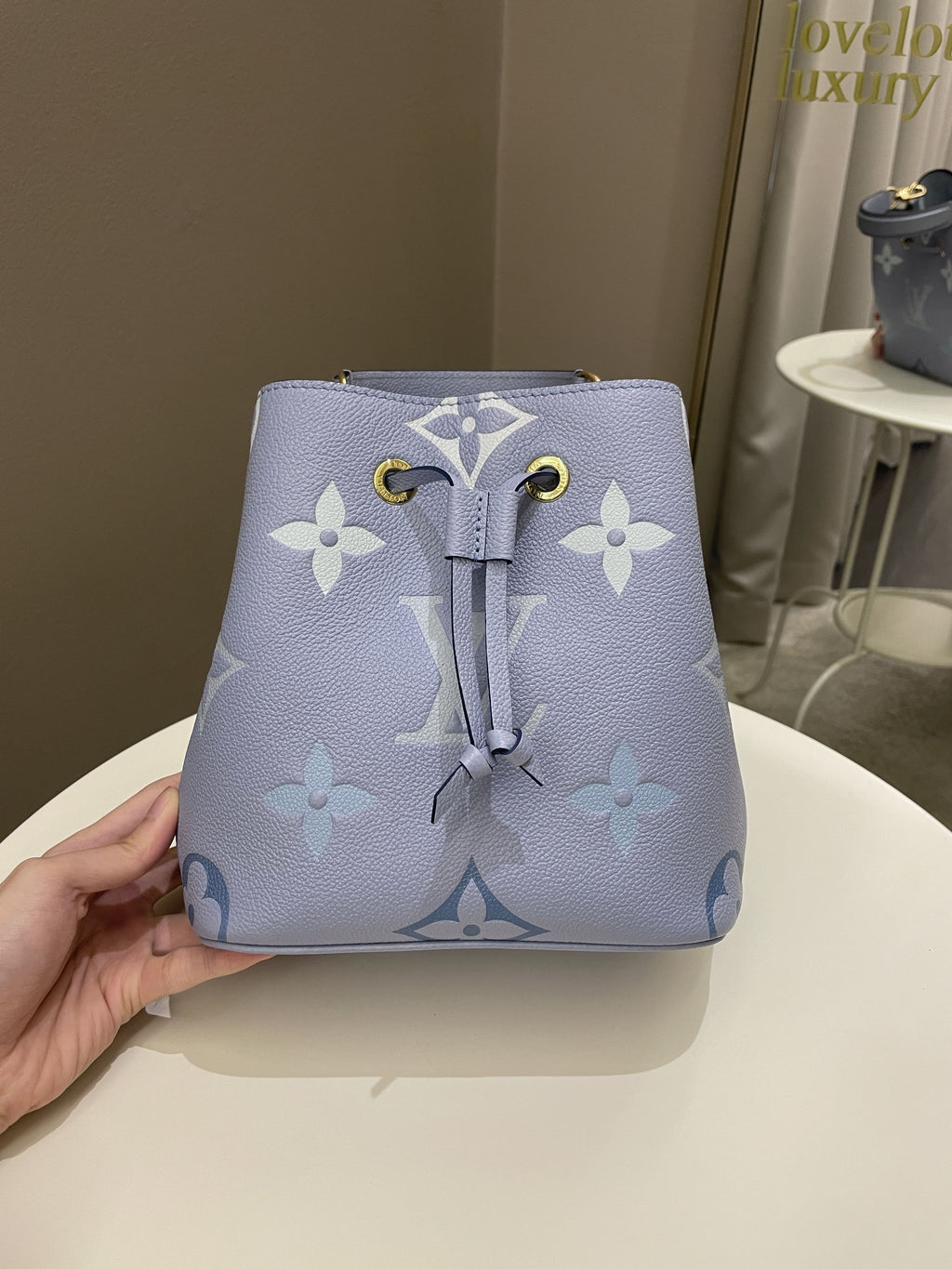 Louis Vuitton Neonoe BB By The Pool Summer Blue Empreinte
