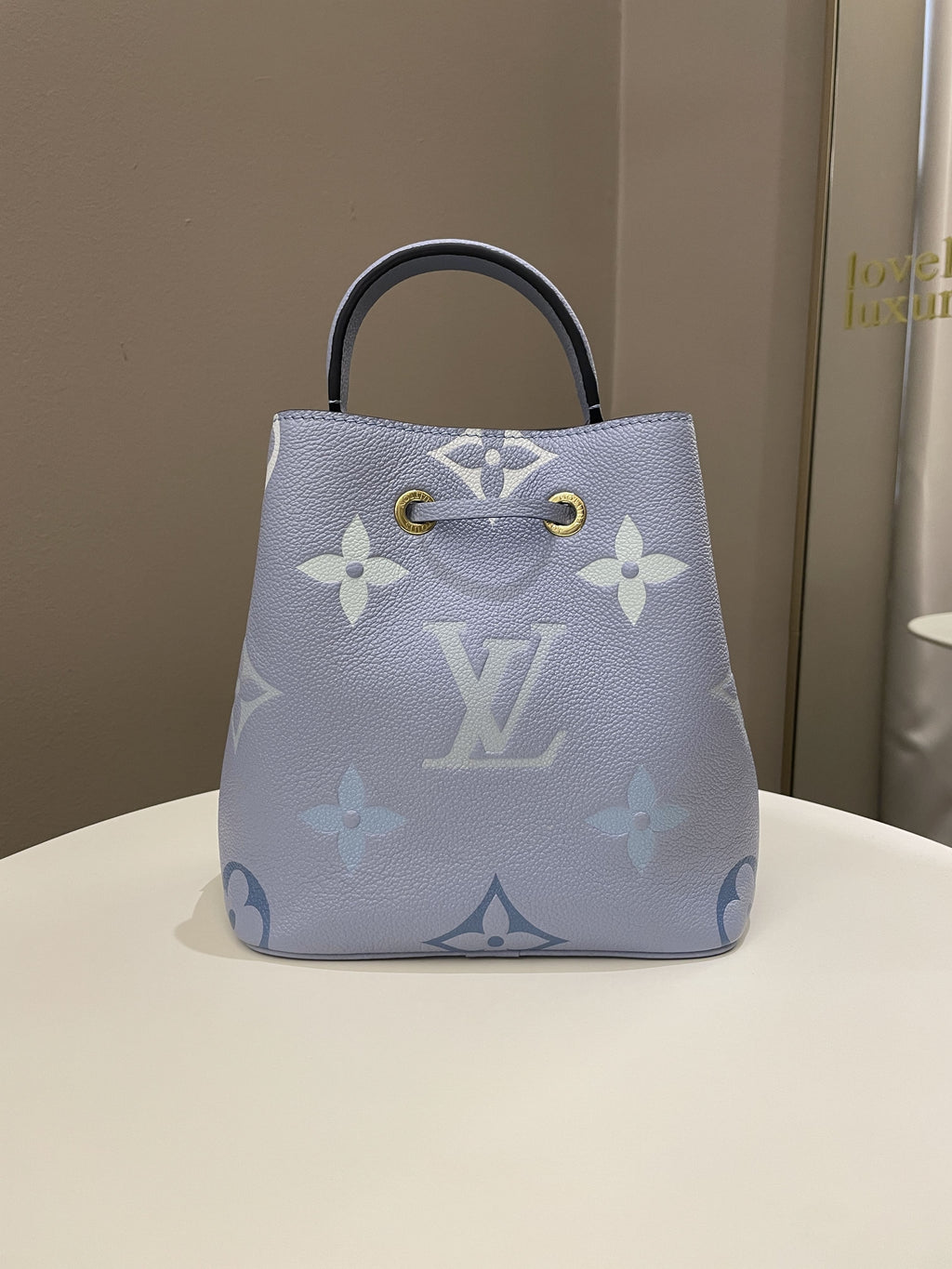 Louis Vuitton Neonoe BB By The Pool Summer Blue Empreinte