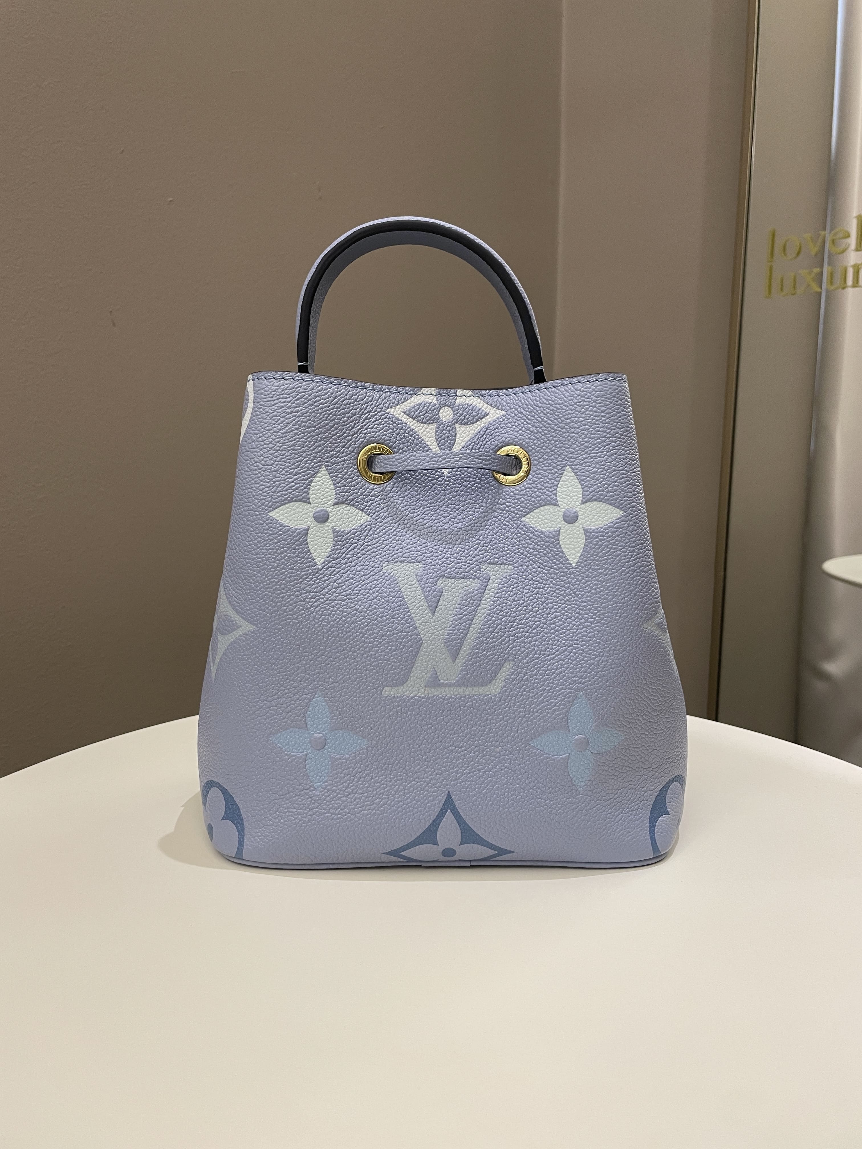 Louis Vuitton Neonoe BB By The Pool Summer Blue Empreinte