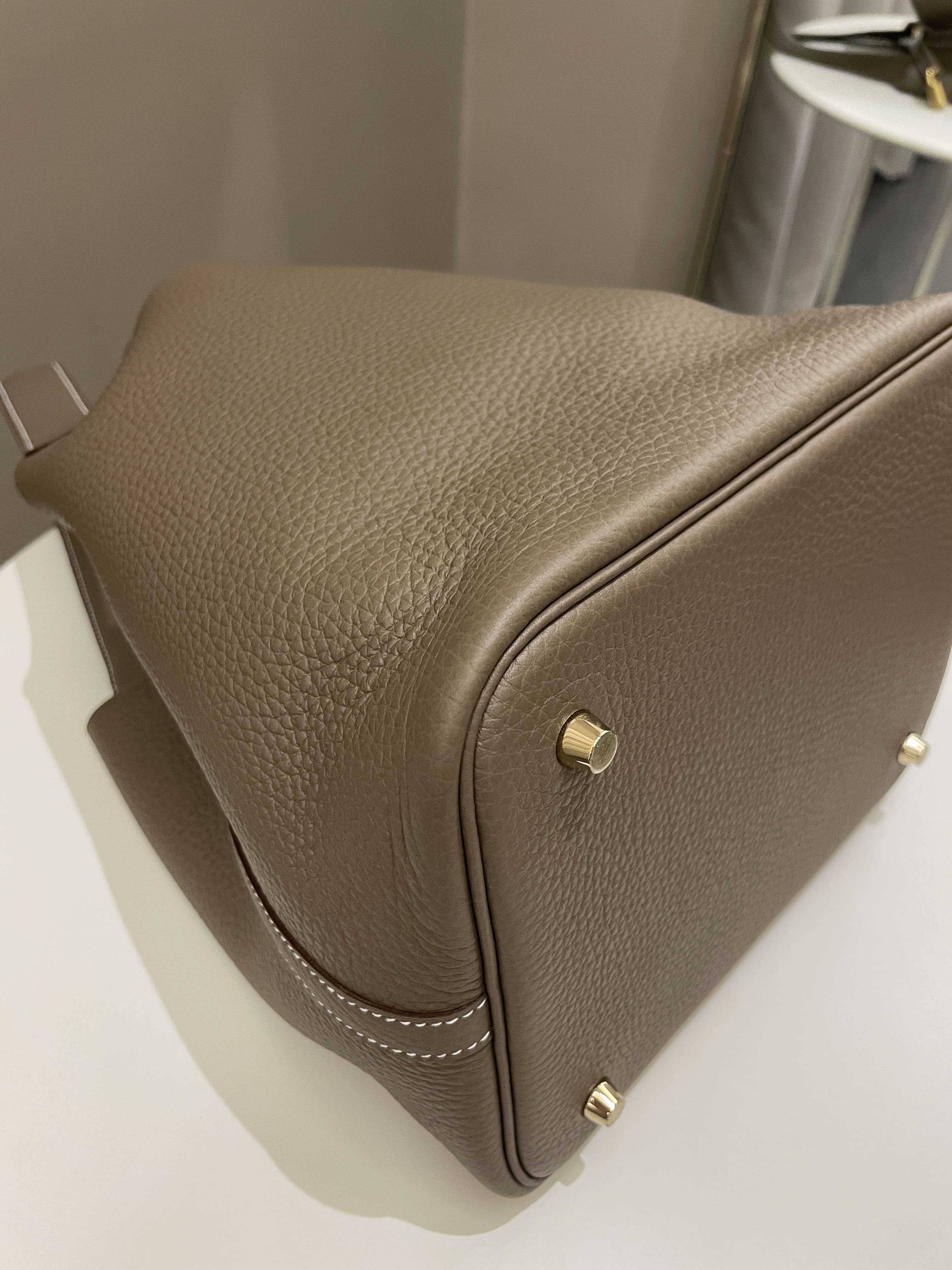 Hermes Picotin Lock 22 Etoupe Clemence