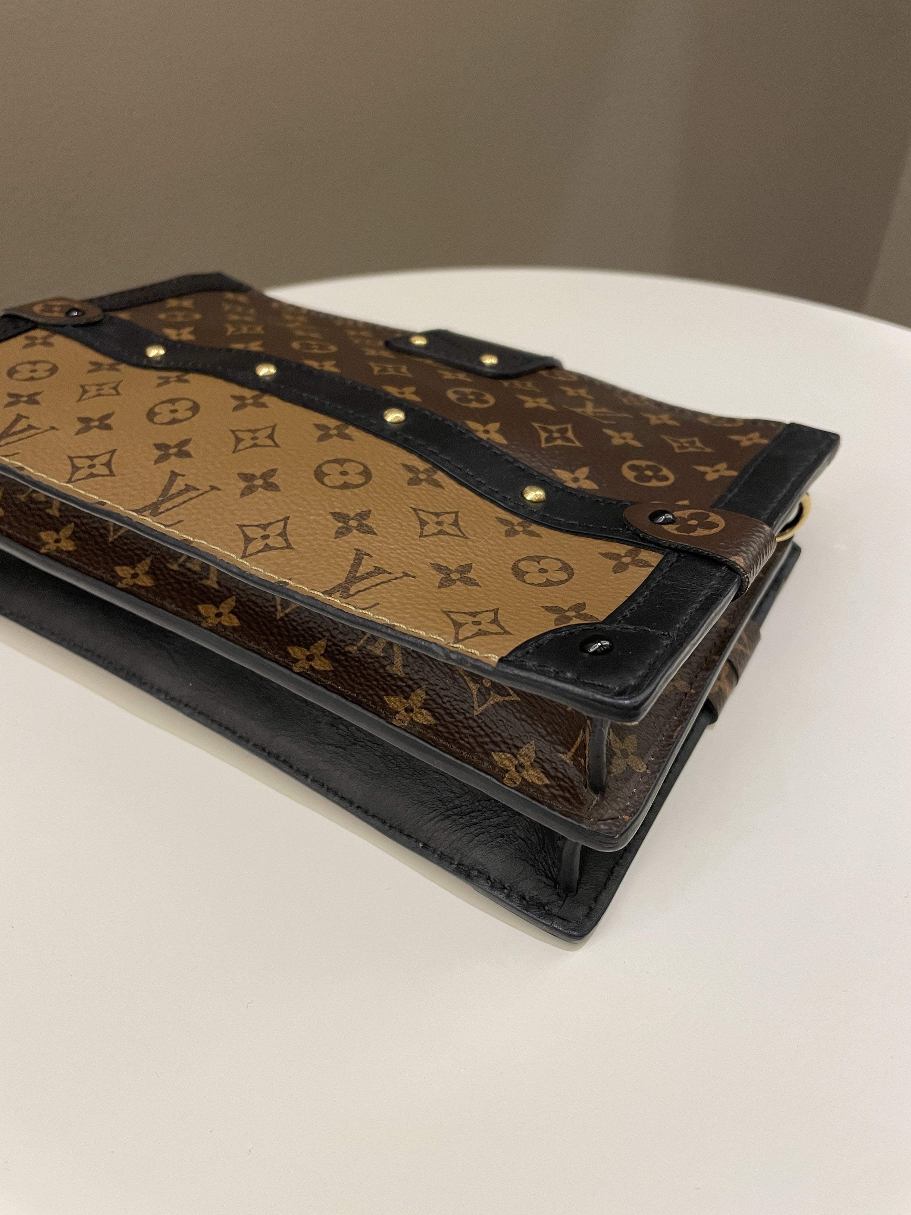 Louis Vuitton Pochette Trunk Clutch Monogram