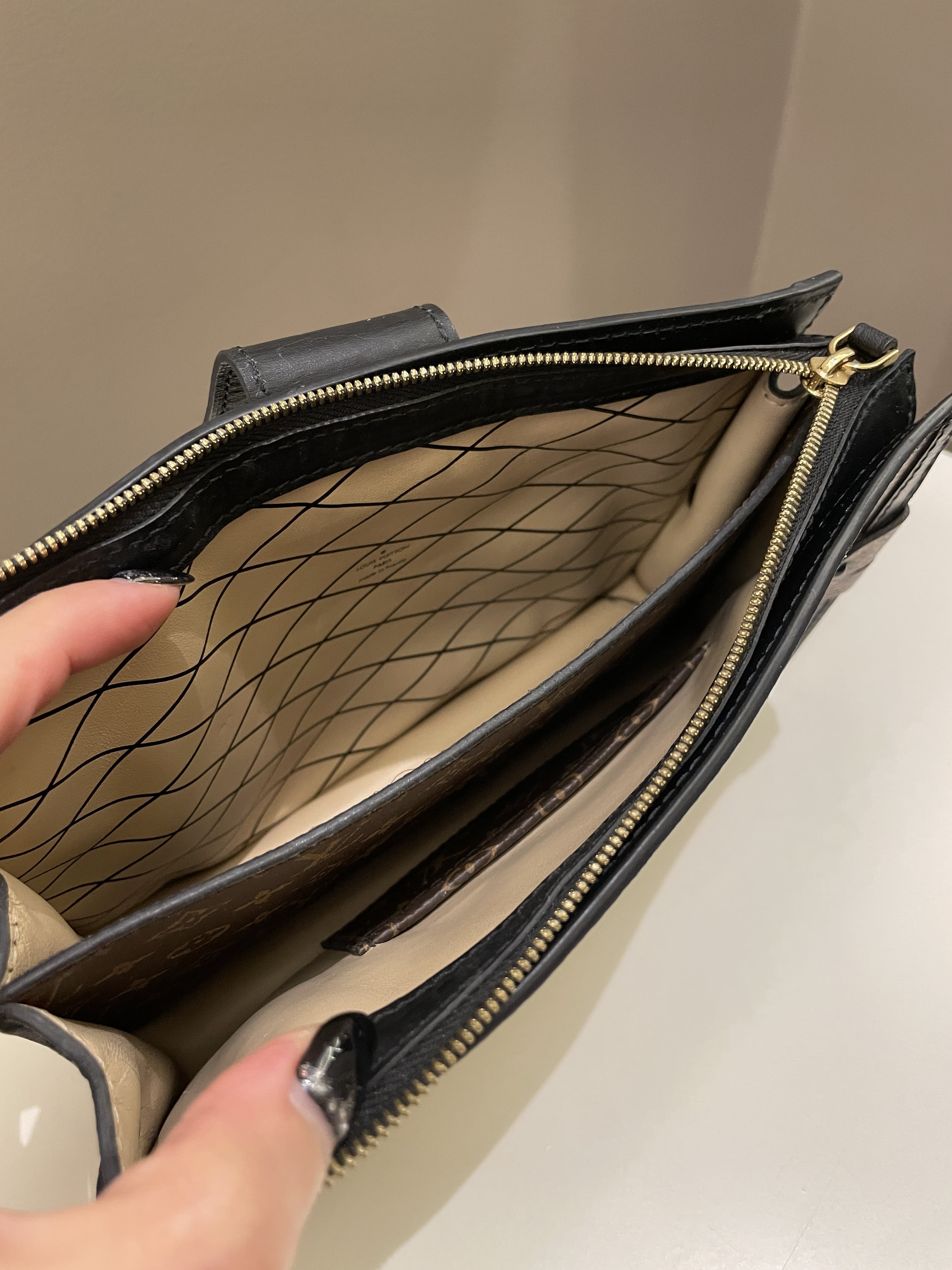 Louis Vuitton Pochette Trunk Clutch Monogram