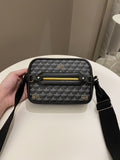 Faure Le Page Hands On 17 Bag Black Canvas Calfskin