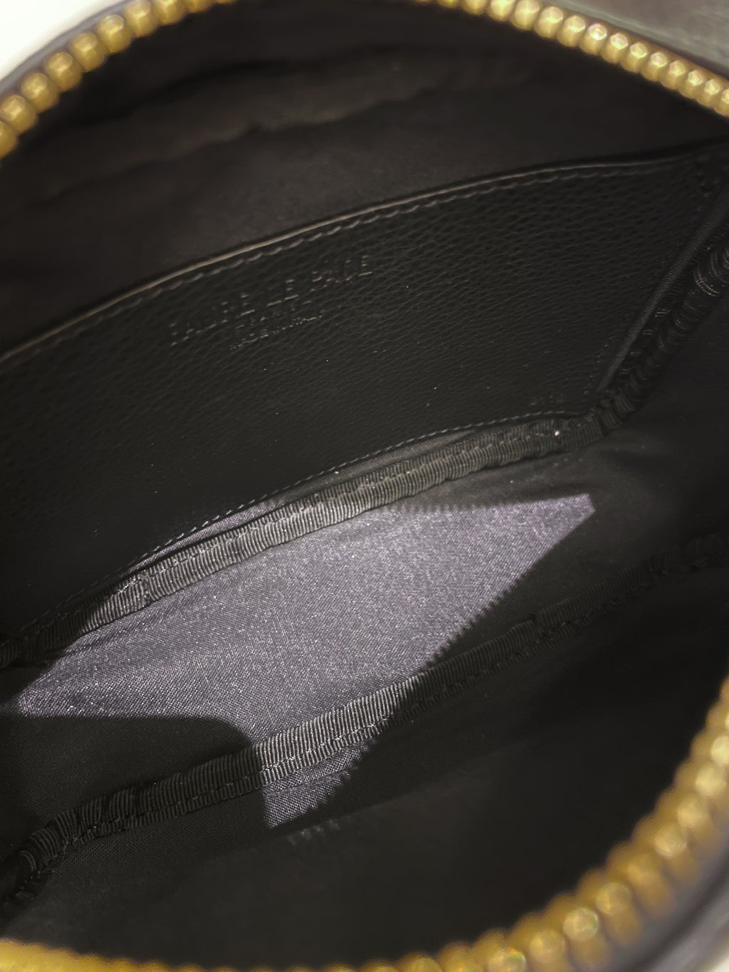 Faure Le Page Hands On 17 Bag Black Canvas Calfskin