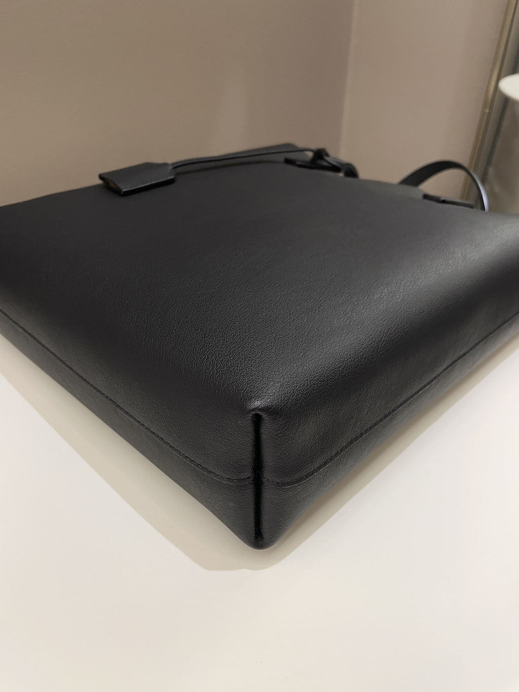 Saint Laurent Toy Shopping Bag Black Calfskin