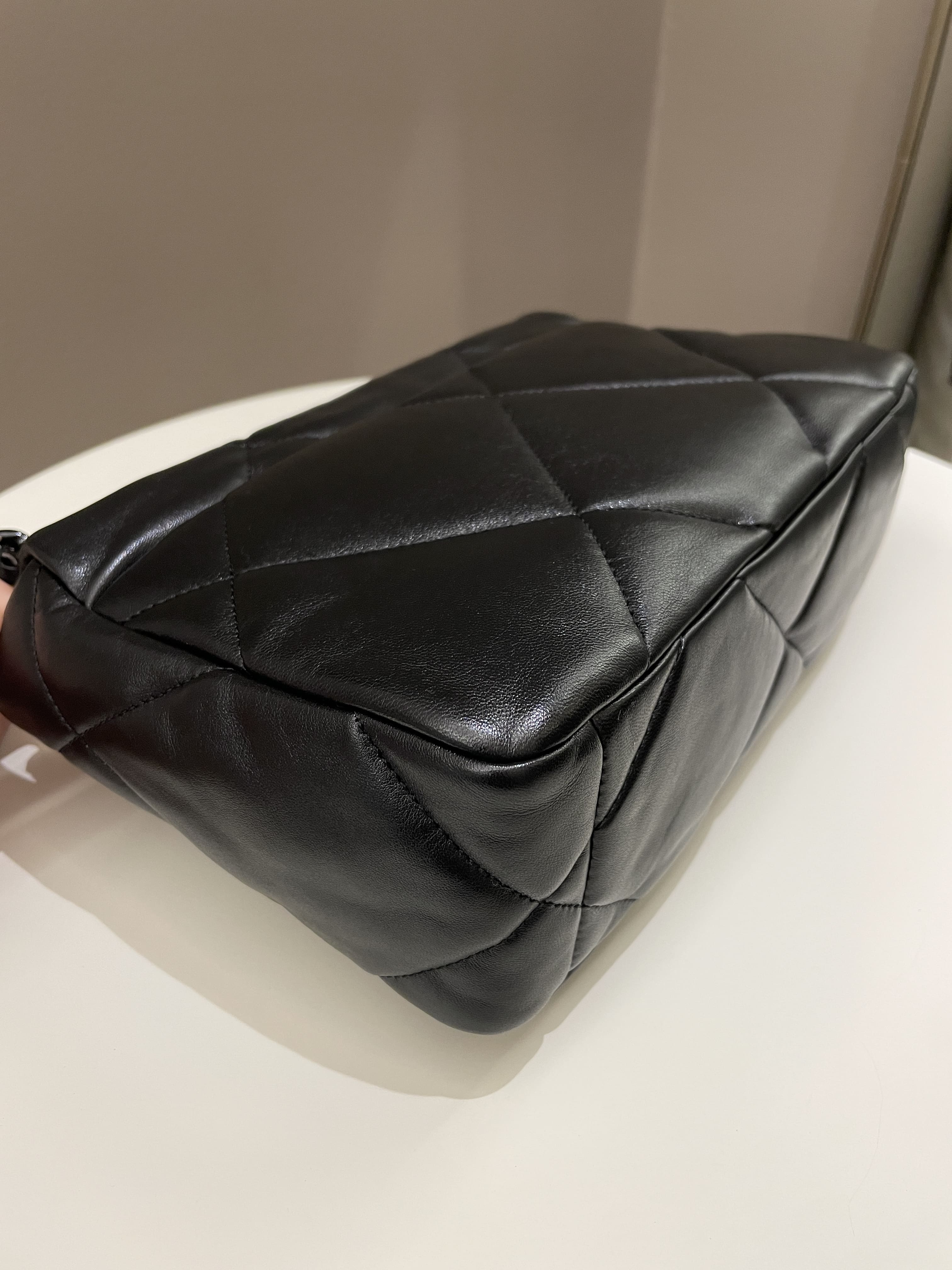 Chanel 19 Flap Bag So Black