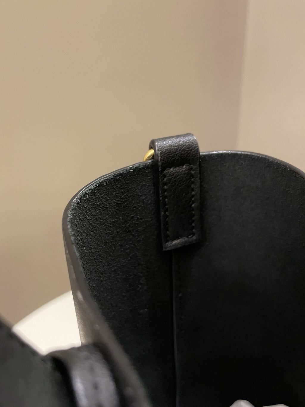 Saint Laurent Toy Shopping Bag Black Calfskin