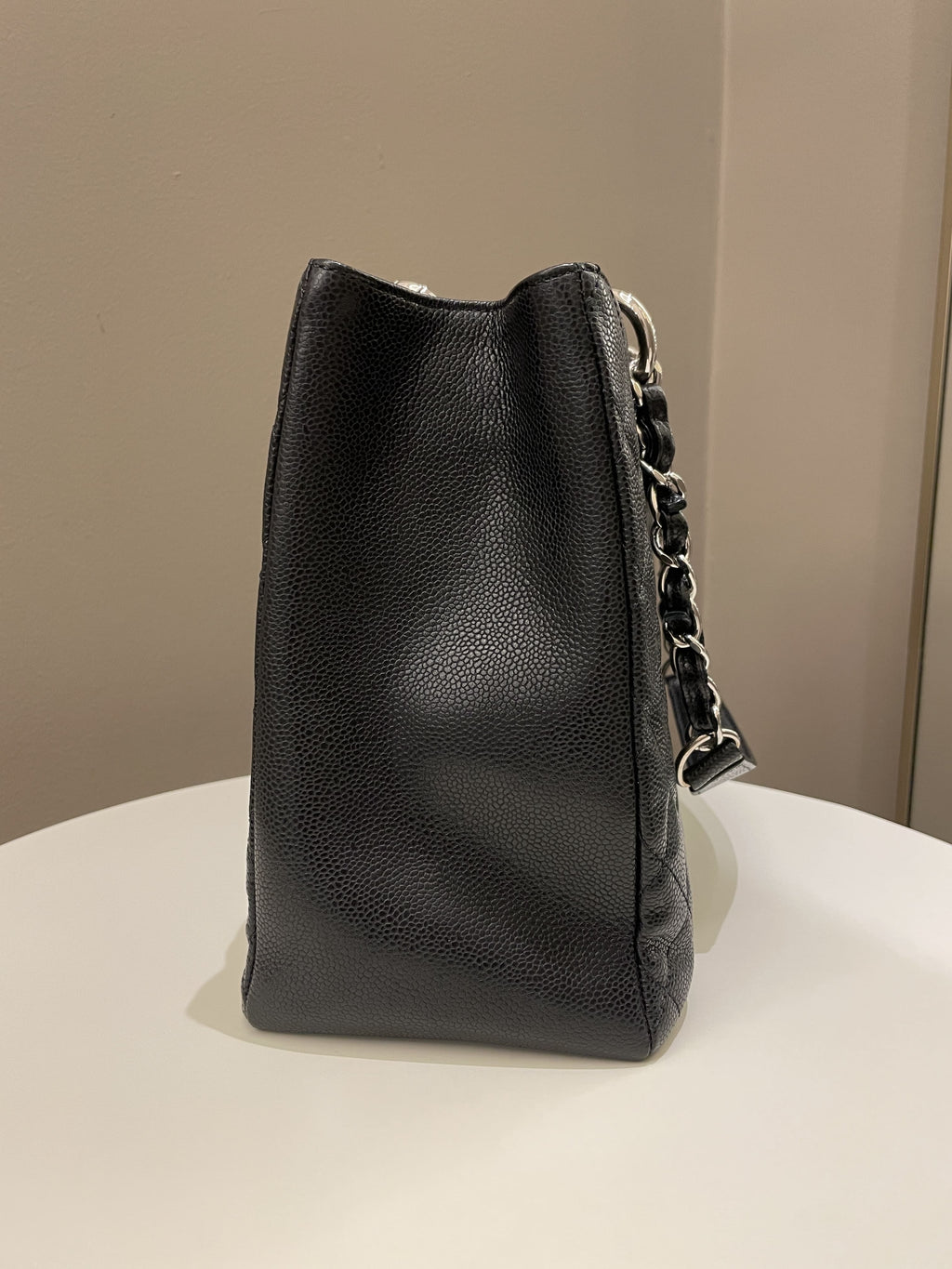 Chanel Classic Quilted GST Black Caviar