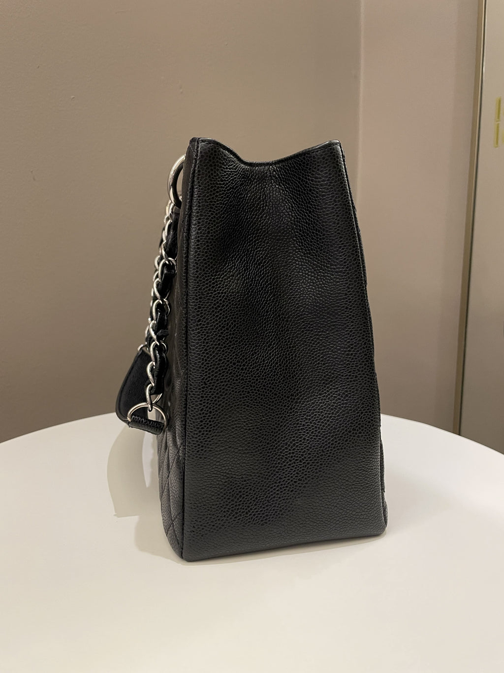 Chanel Classic Quilted GST Black Caviar