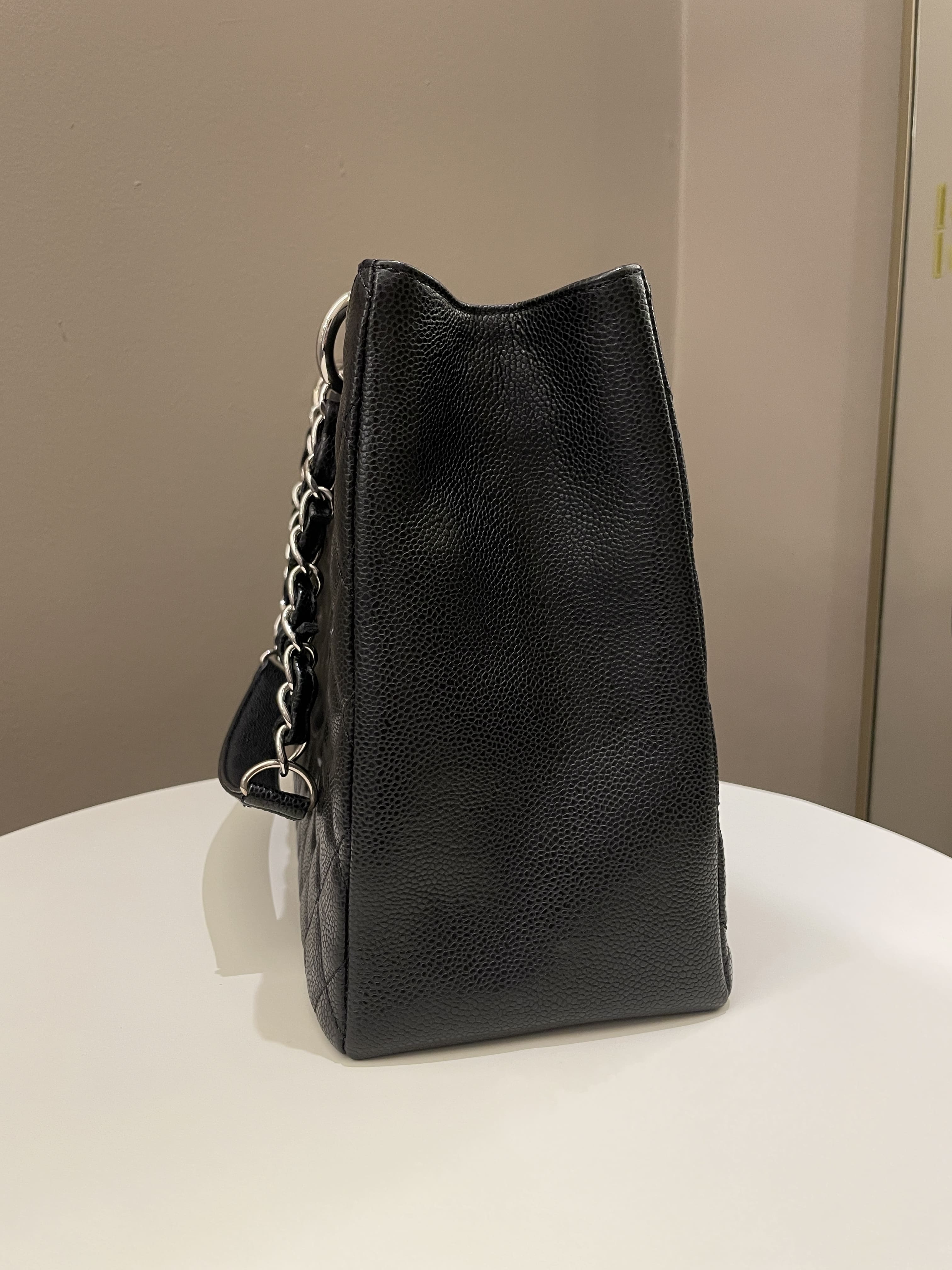 Chanel Classic Quilted GST Black Caviar