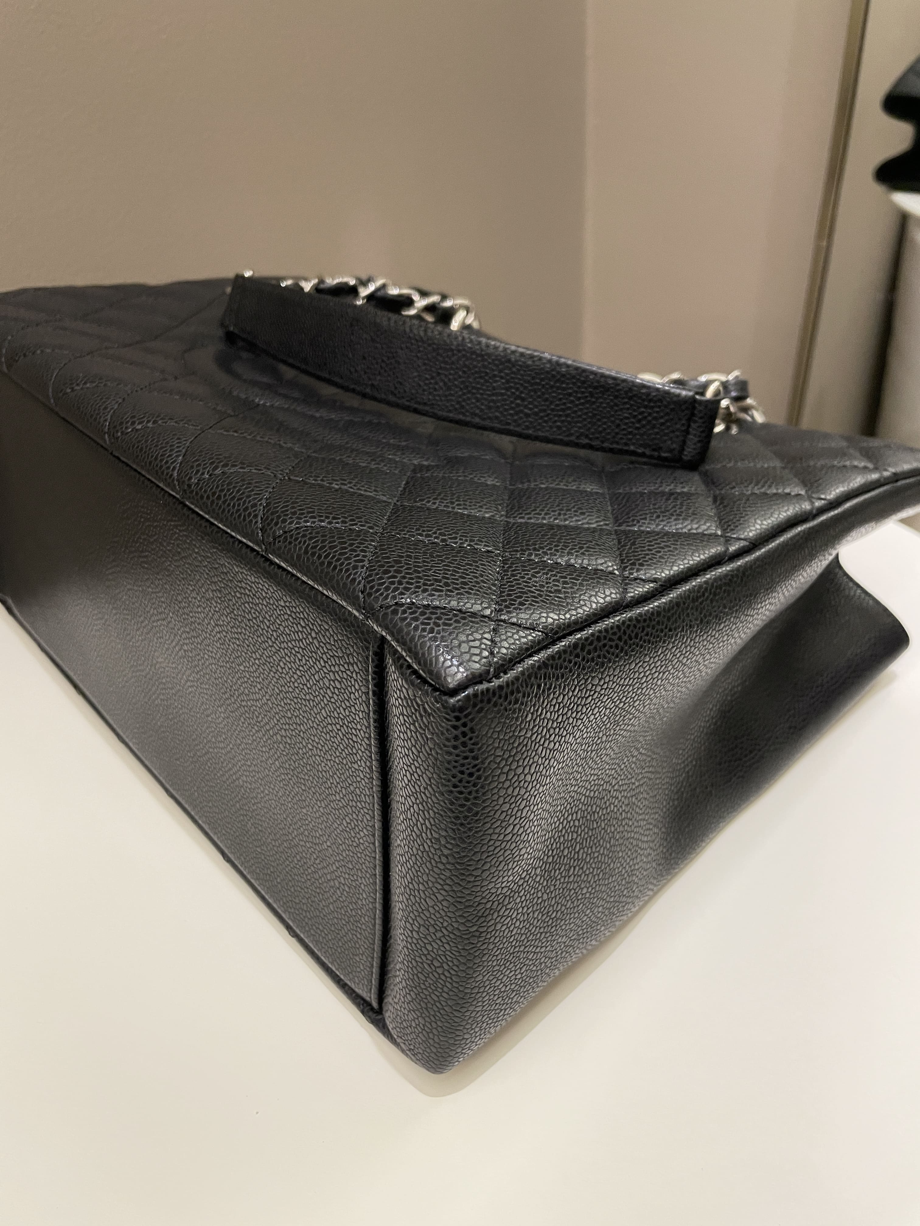 Chanel Classic Quilted GST Black Caviar