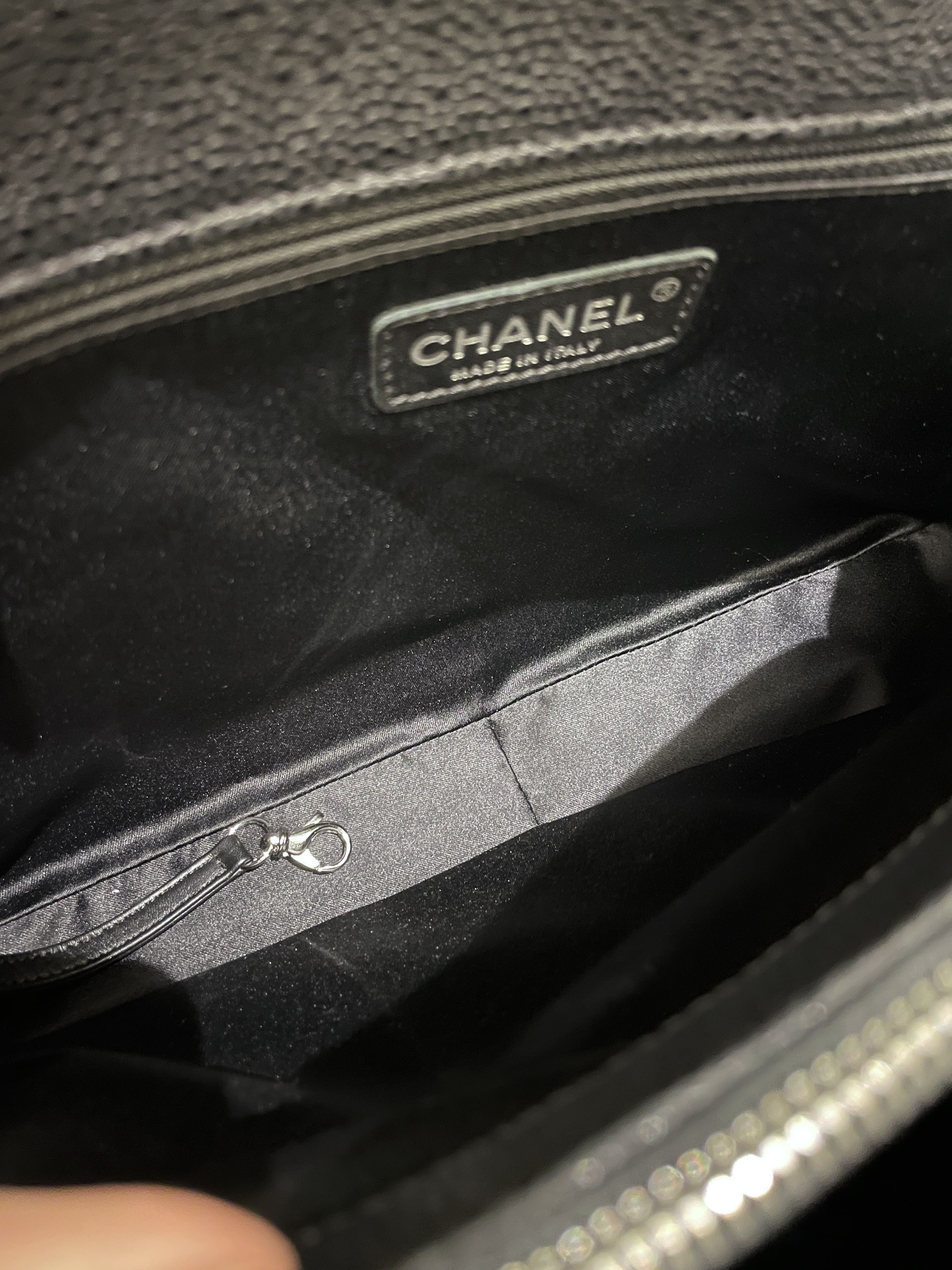 Chanel Classic Quilted GST Black Caviar