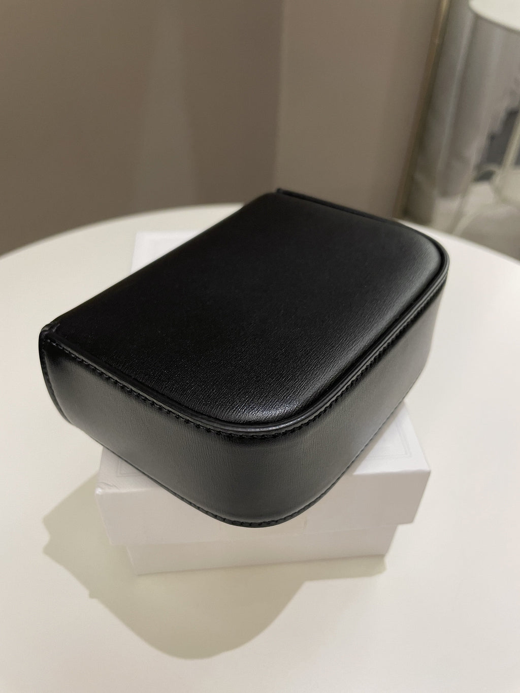 Celine Mini Triomphe Black Calf