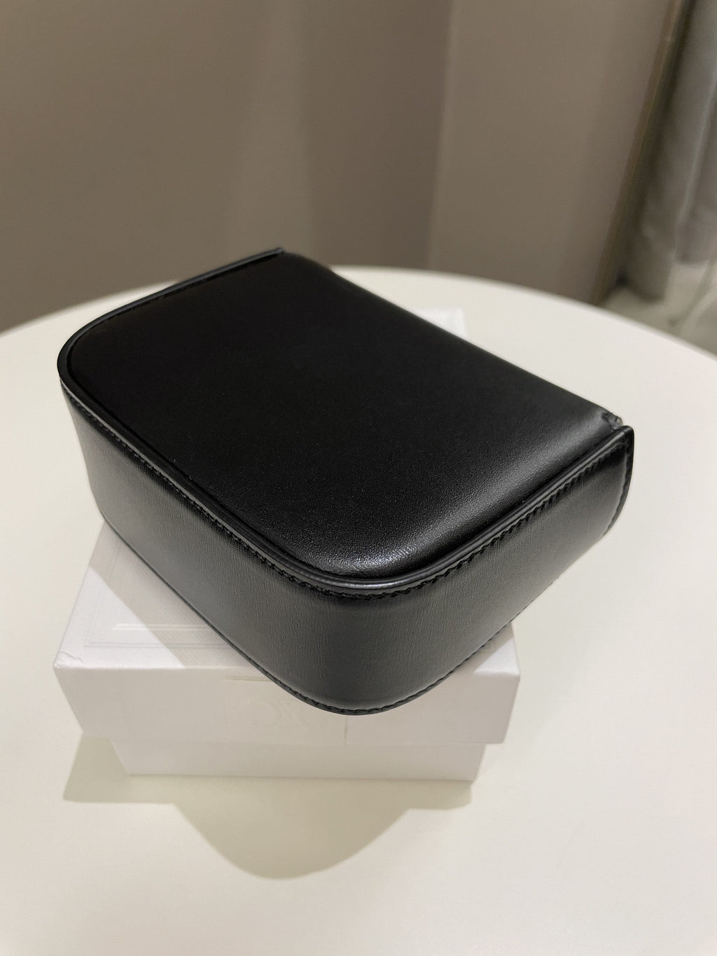 Celine Mini Triomphe Black Calf