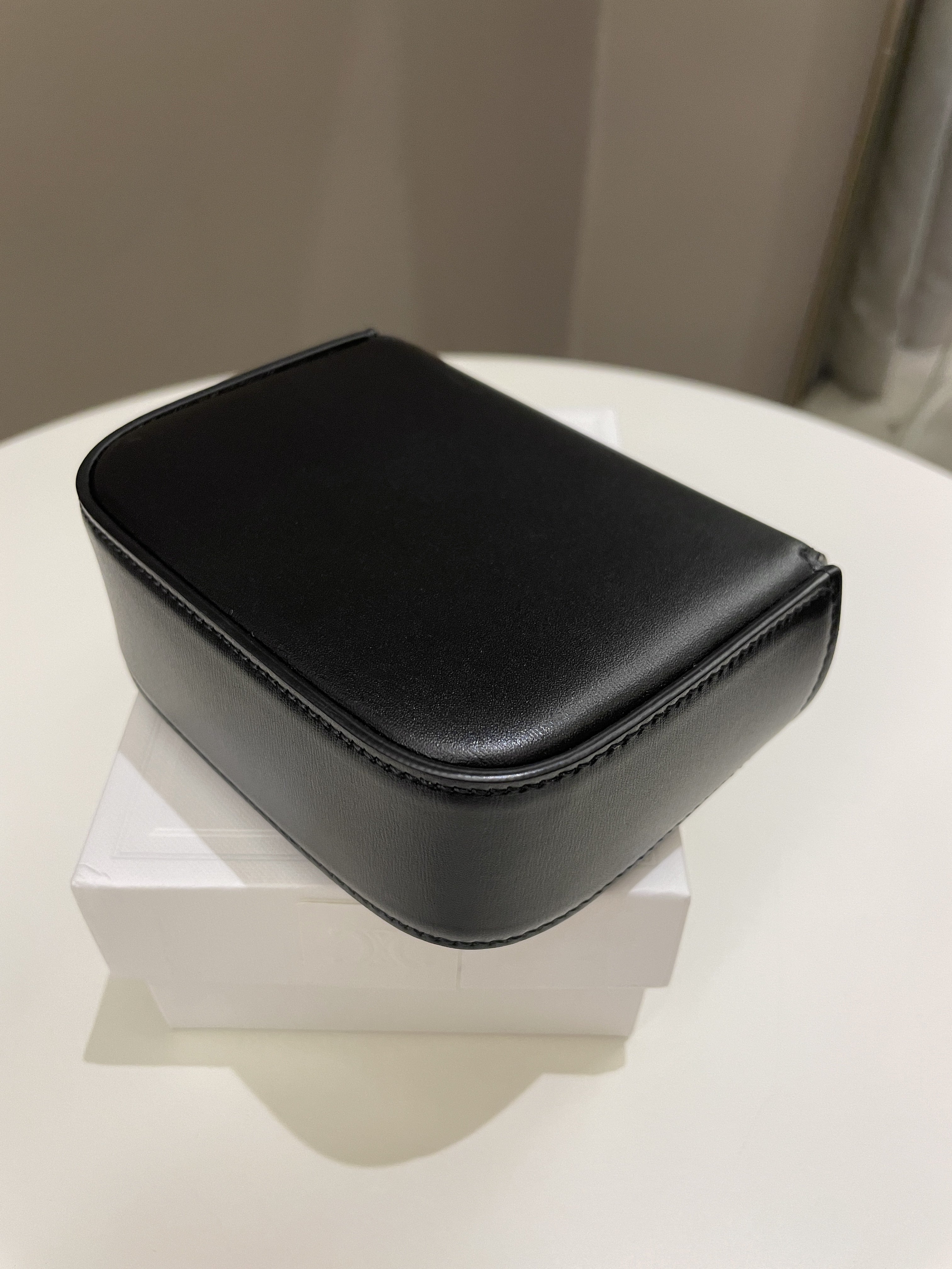 Celine Mini Triomphe Black Calf
