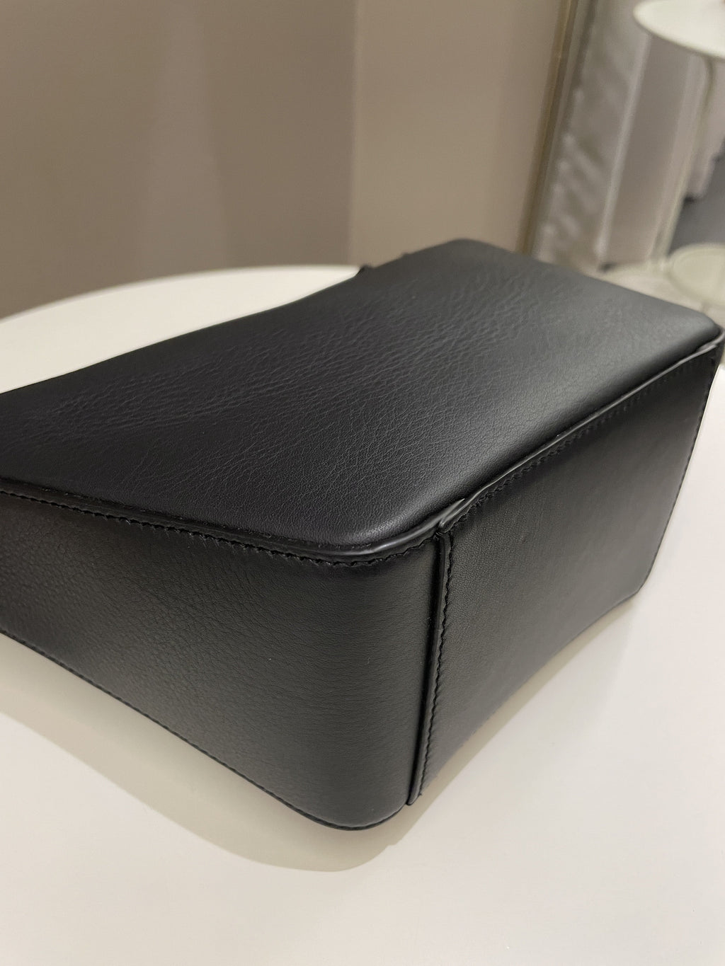 Loewe Hammock Hobo Mini Black Calf