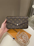 Louis Vuitton Felicie Pochette Classic Monogram Fuchsia